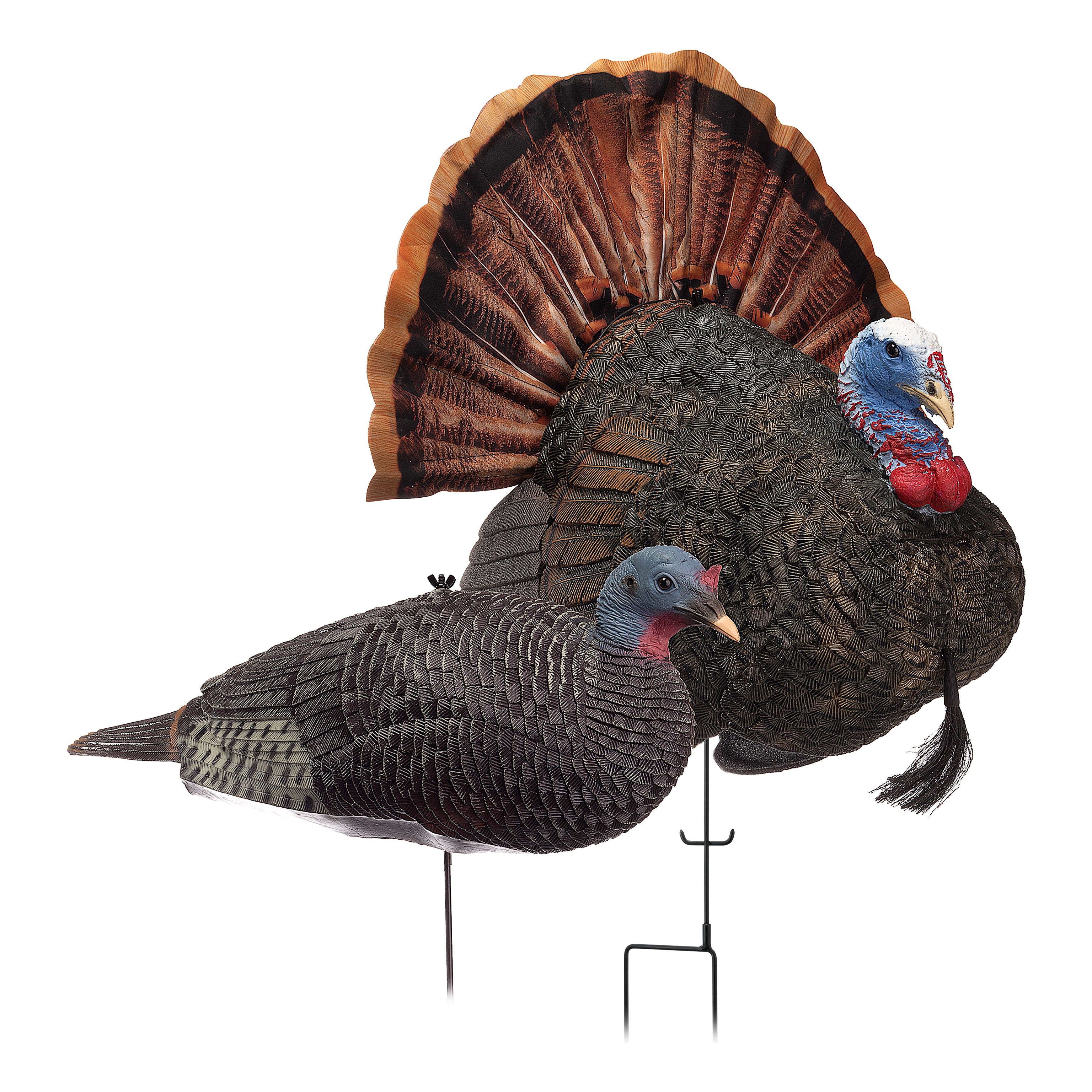 RedHead® Reality Series™ Remote Crazy Jake and Mating Hen Turkey Decoy Combo