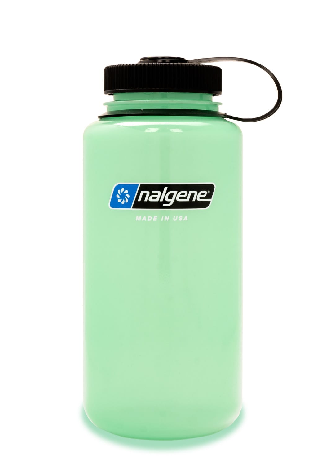 Nalgene® Wide Mouth Water Bottle - Glow Green - 32 oz.