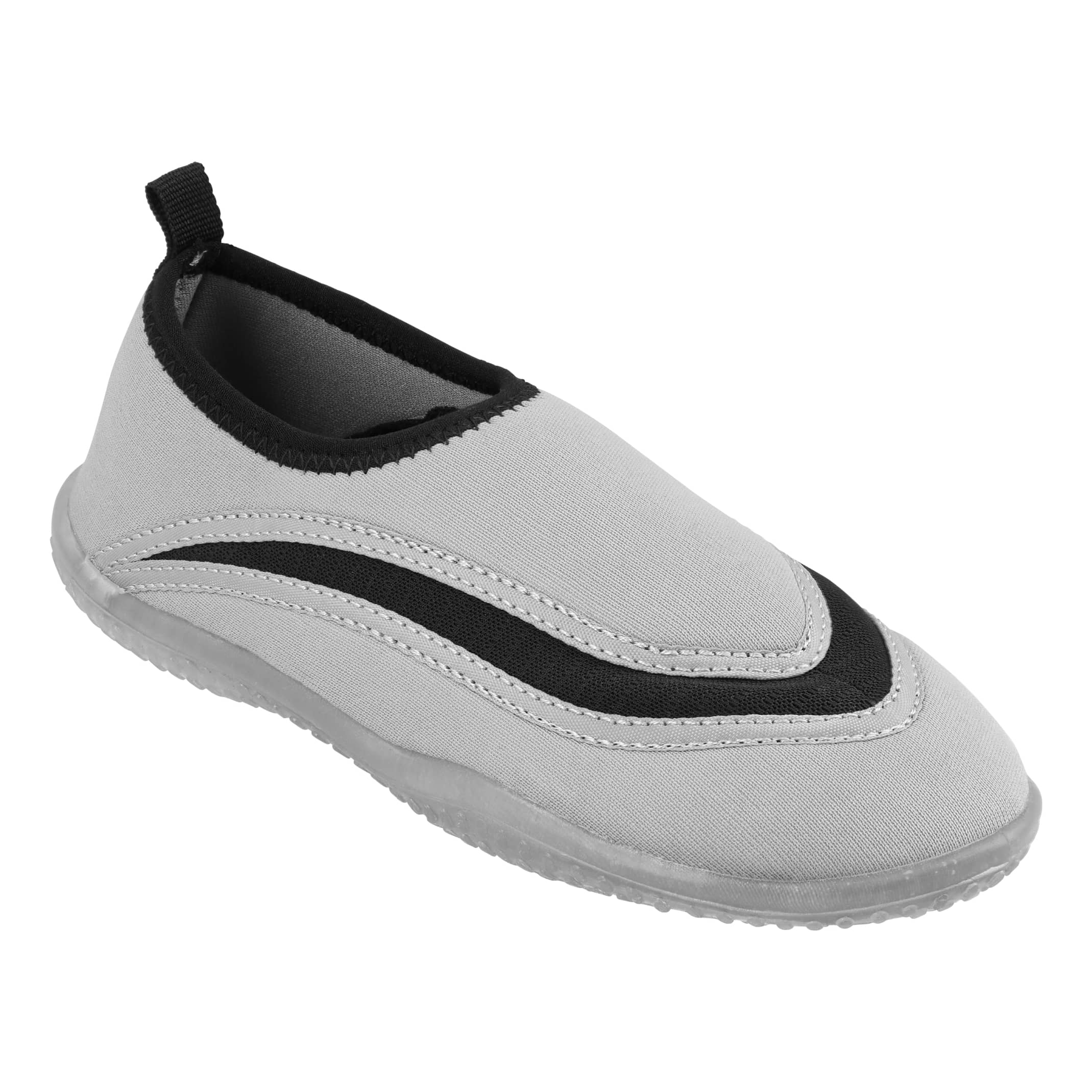 World Wide Sportsman Children’s Aqua Sox Water Shoes - Grey/Black