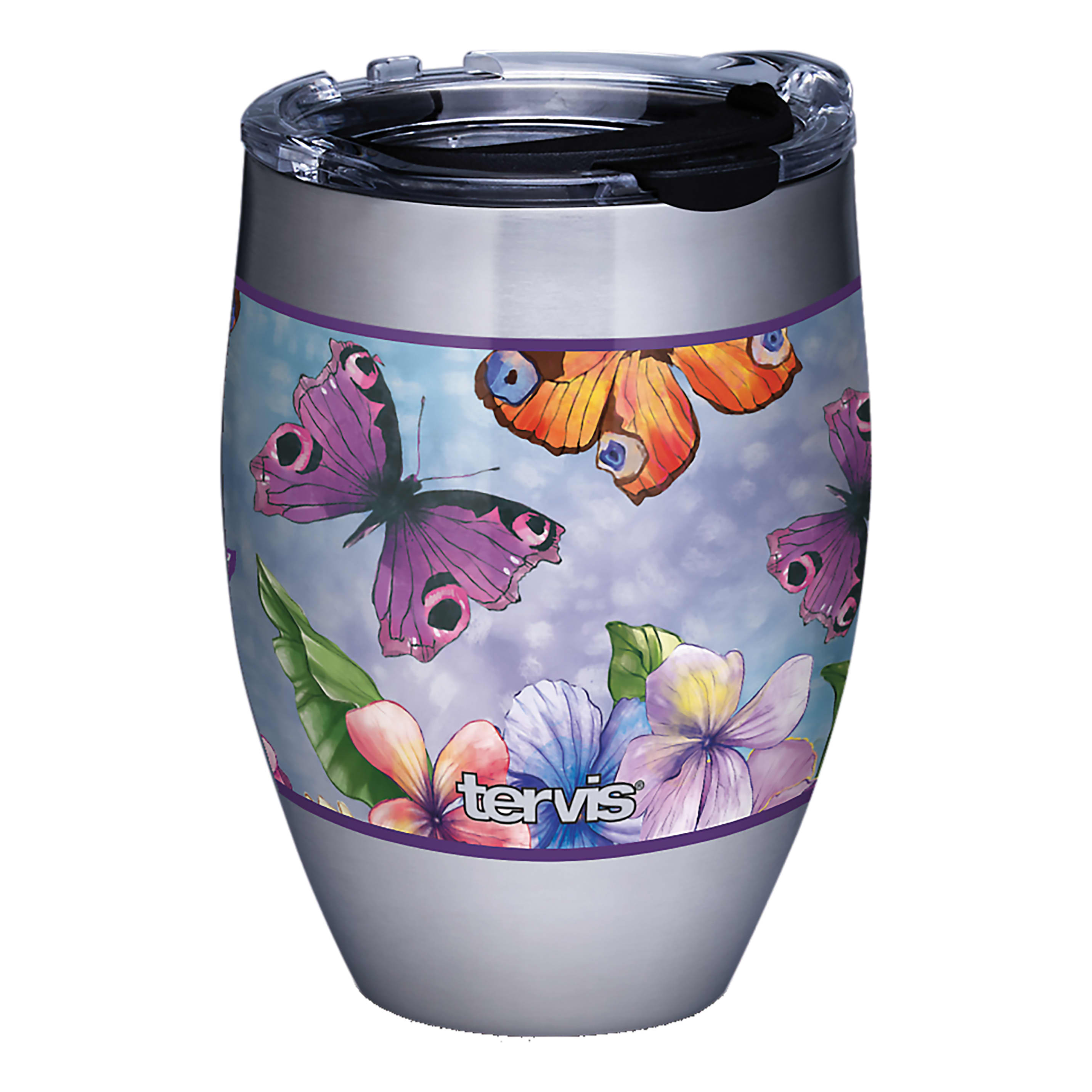 Tervis 12 oz. Stainless Steel Tumblers - Butterfly Garden