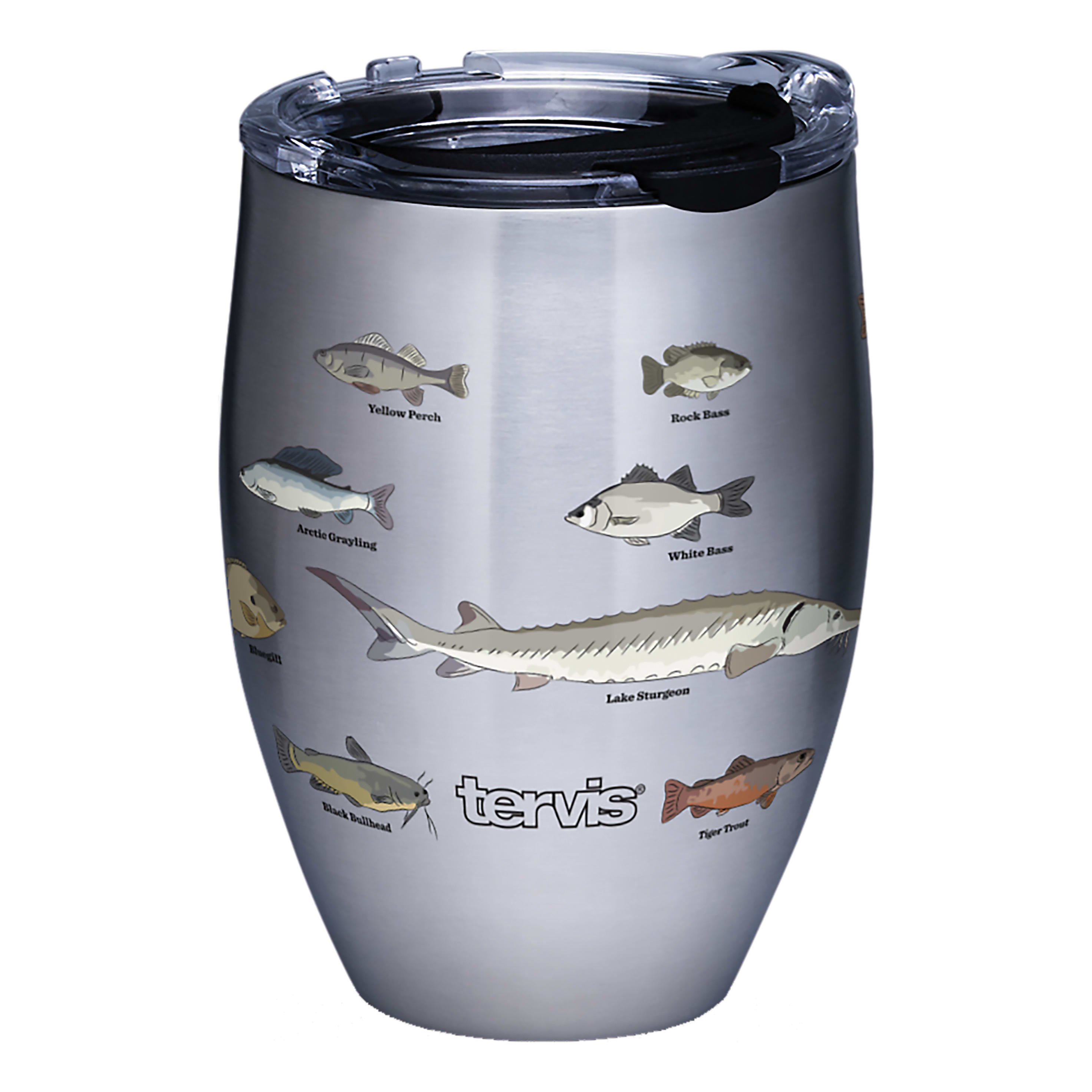 Tervis 12 oz. Stainless Steel Tumblers - Fish Chart