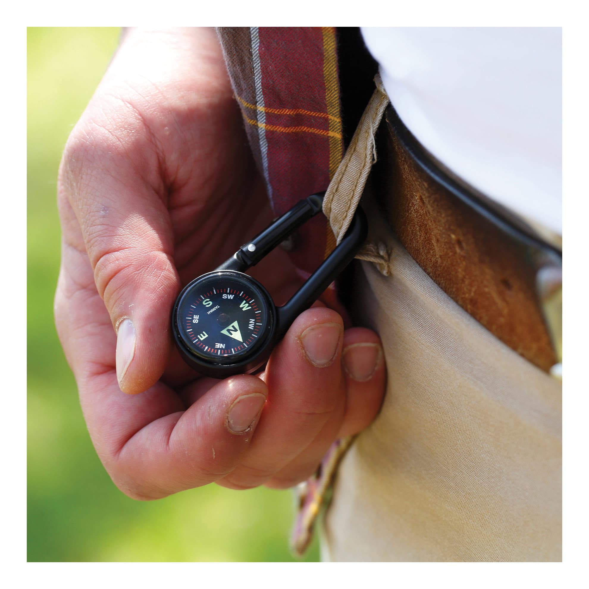 Coghlan's® Carabiner Compass - In the Field