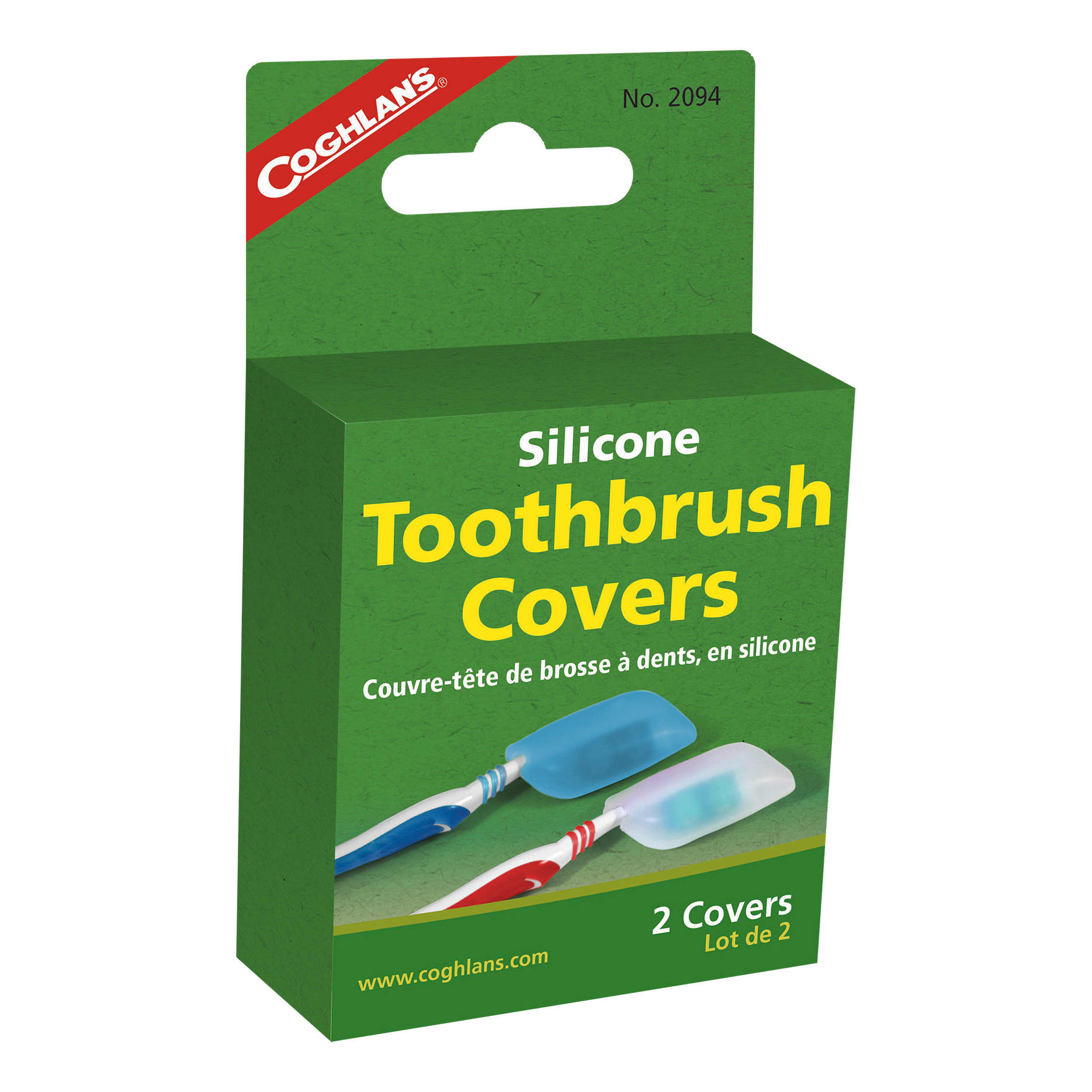 Coghlan's® Silicone Toothbrush Covers - 2 Pack