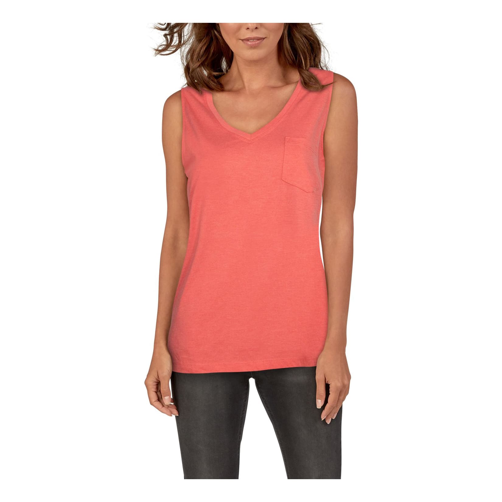 Natural Reflections® Women’s Everyday Tank Top - Spiced Coral