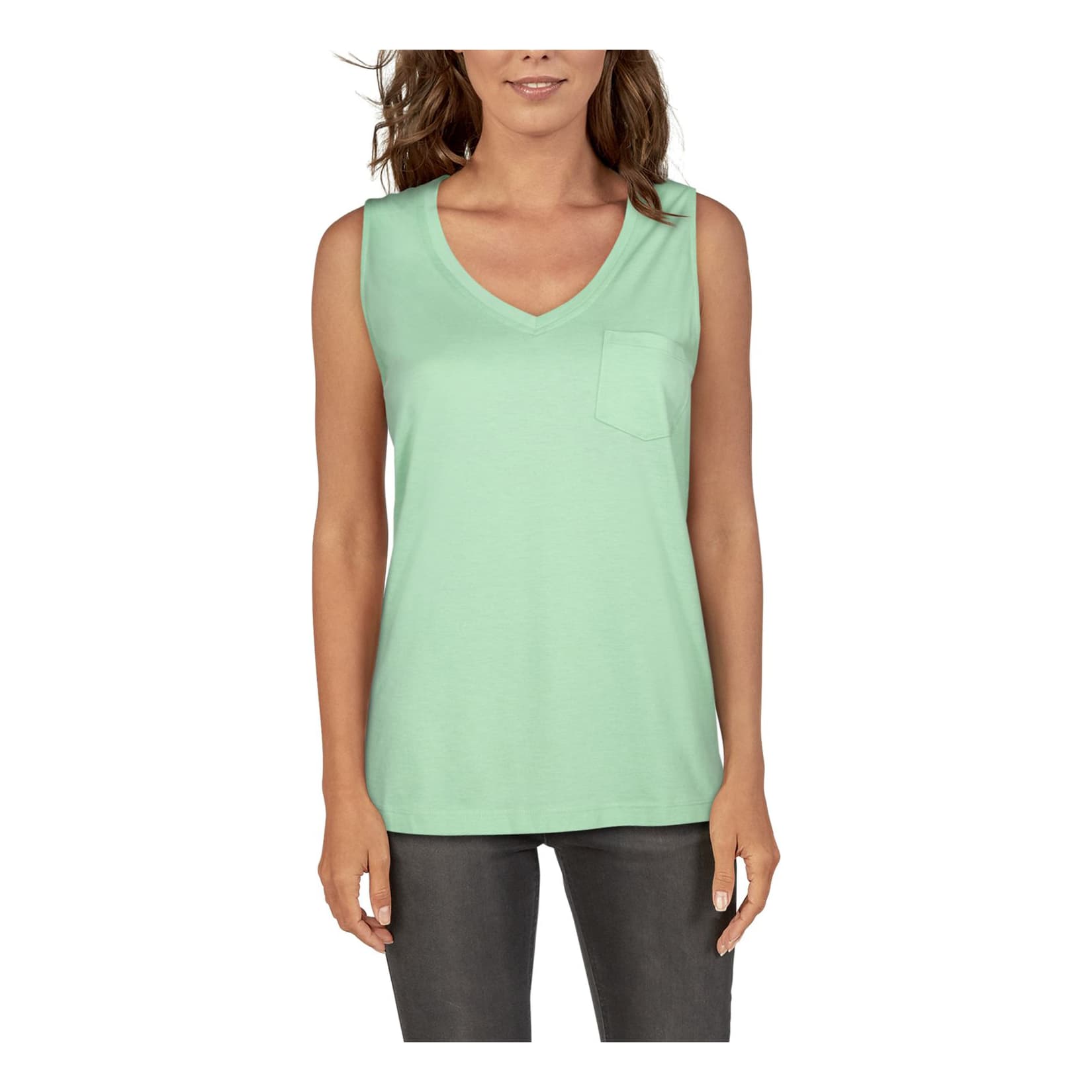 Natural Reflections® Women’s Everyday Tank Top - Neptune Green