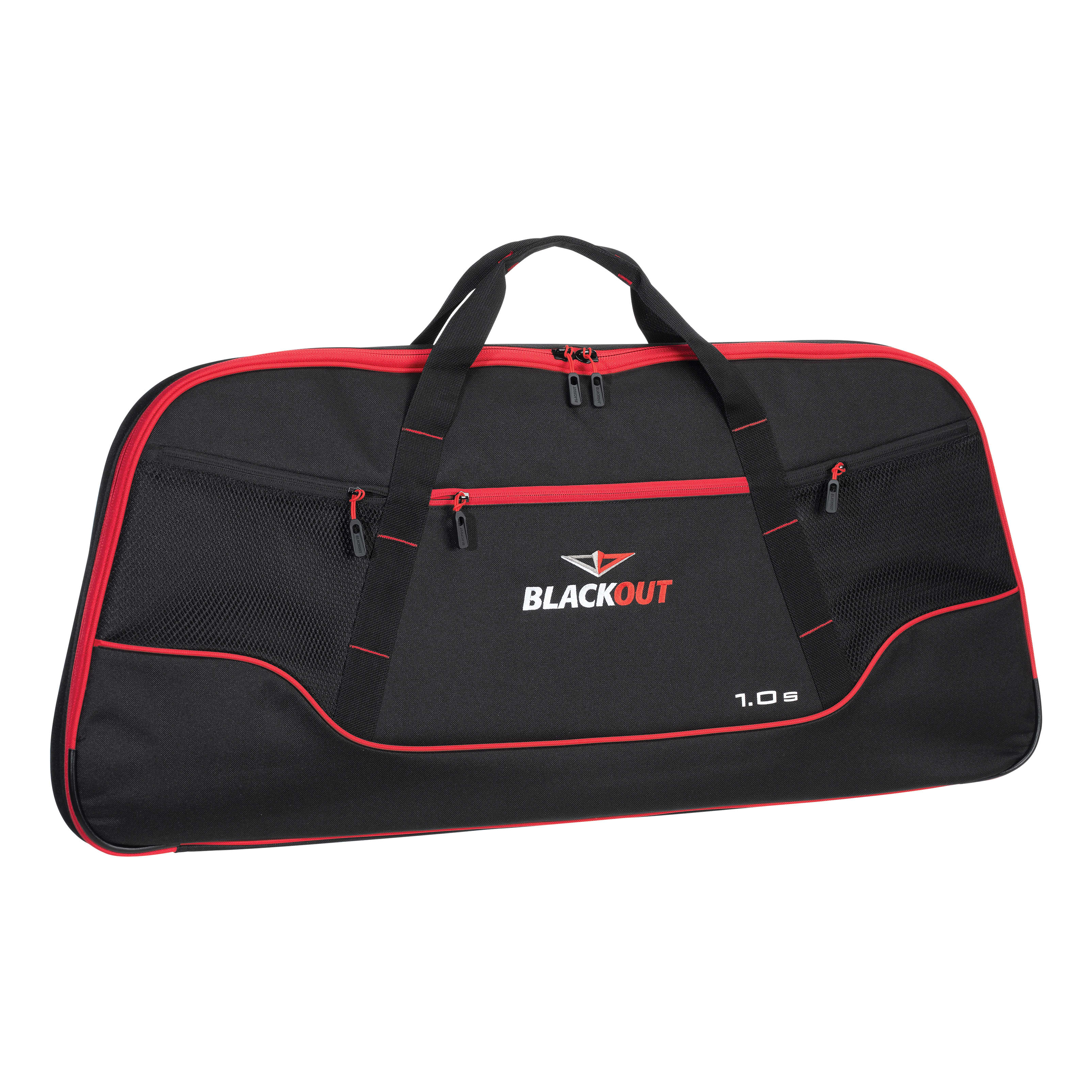 BlackOut® 1.0S Compound-Bow Case - Black/Red