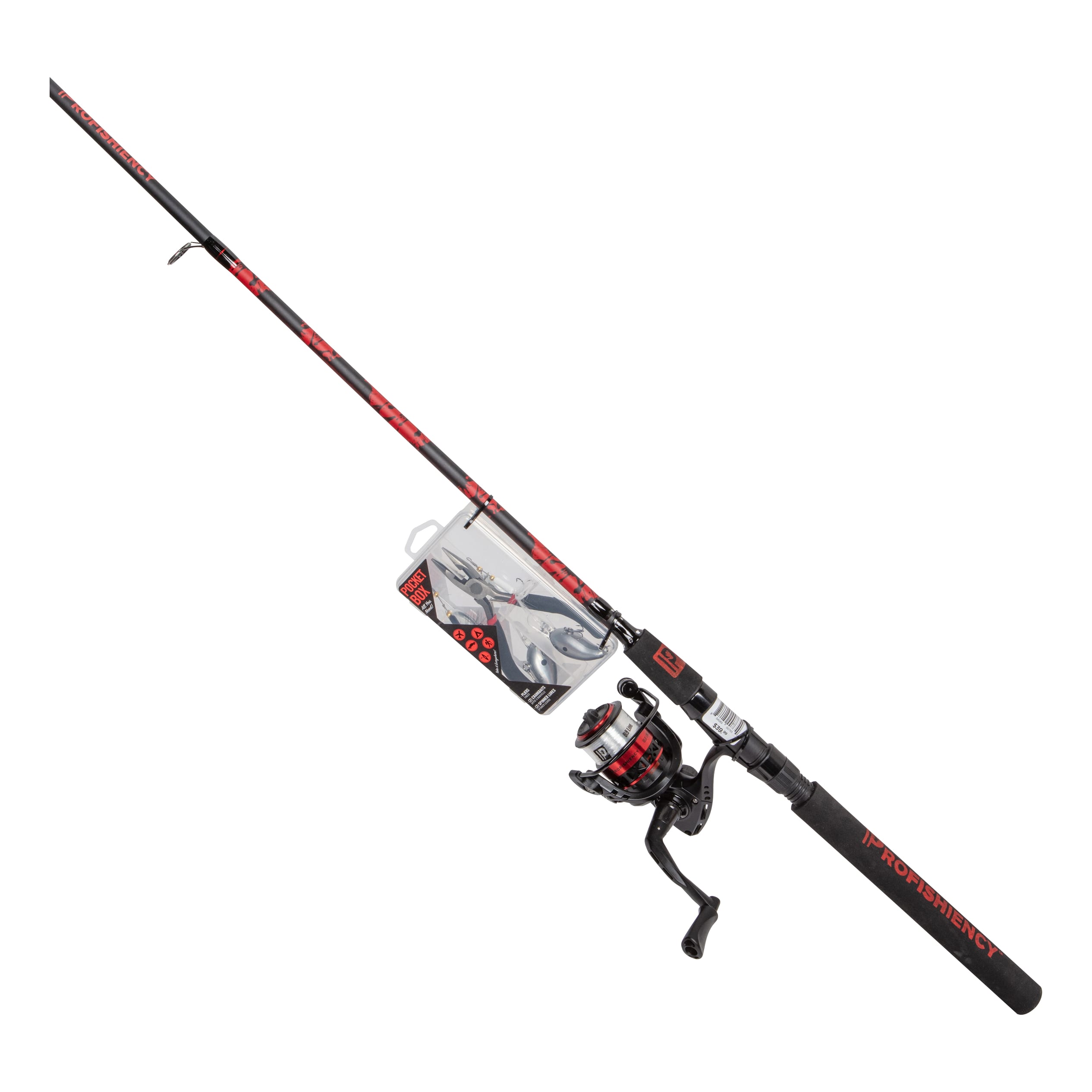 Profishiency 6' Spinning Combo with Pocket Tackle Box