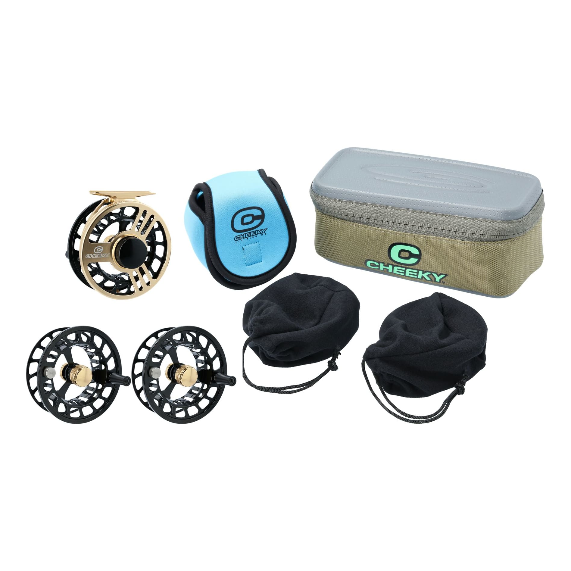 Cheeky Launch Triple Play Fly Reel Package - 4005