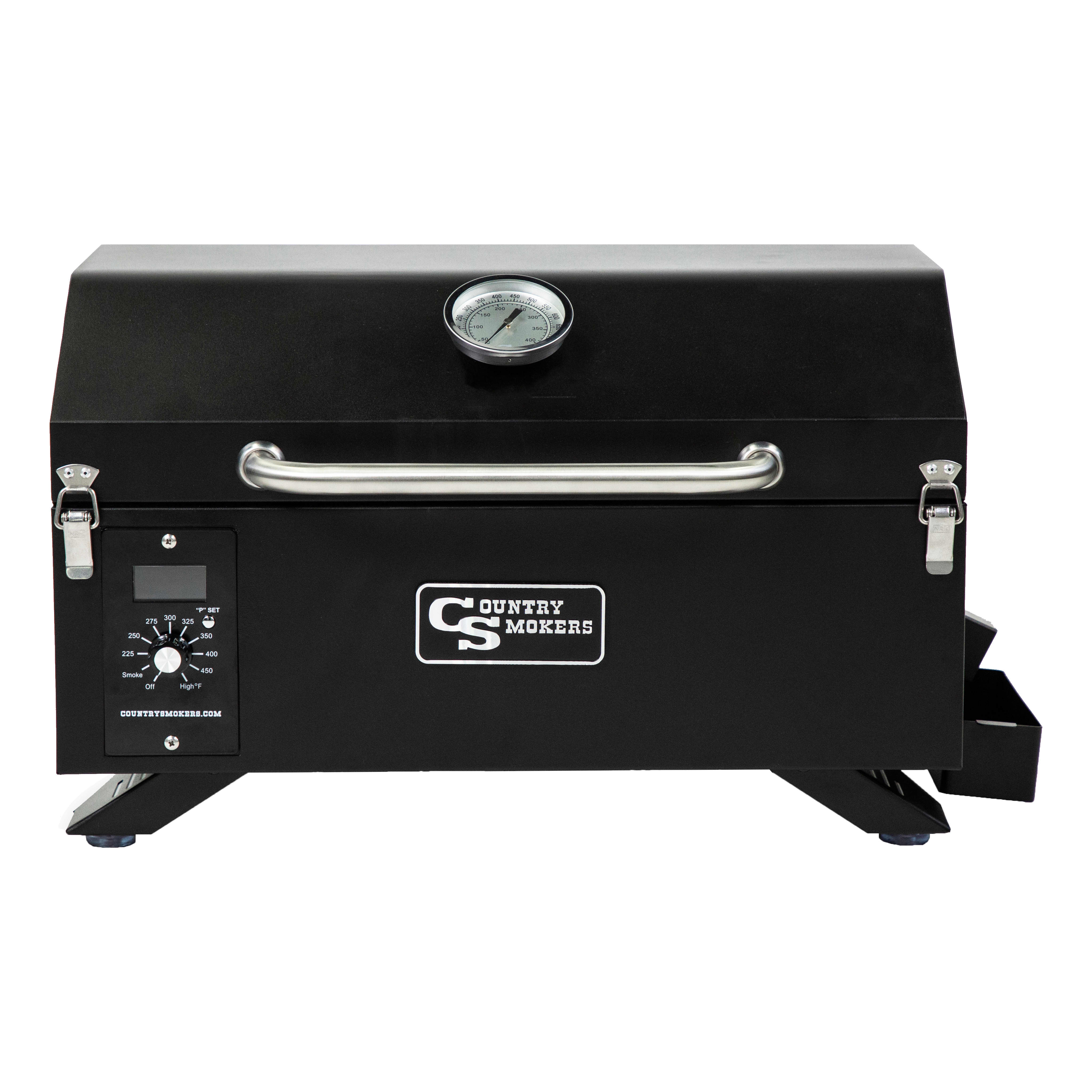 Country Smokers Traveler Portable Wood Pellet Grill & Smoker