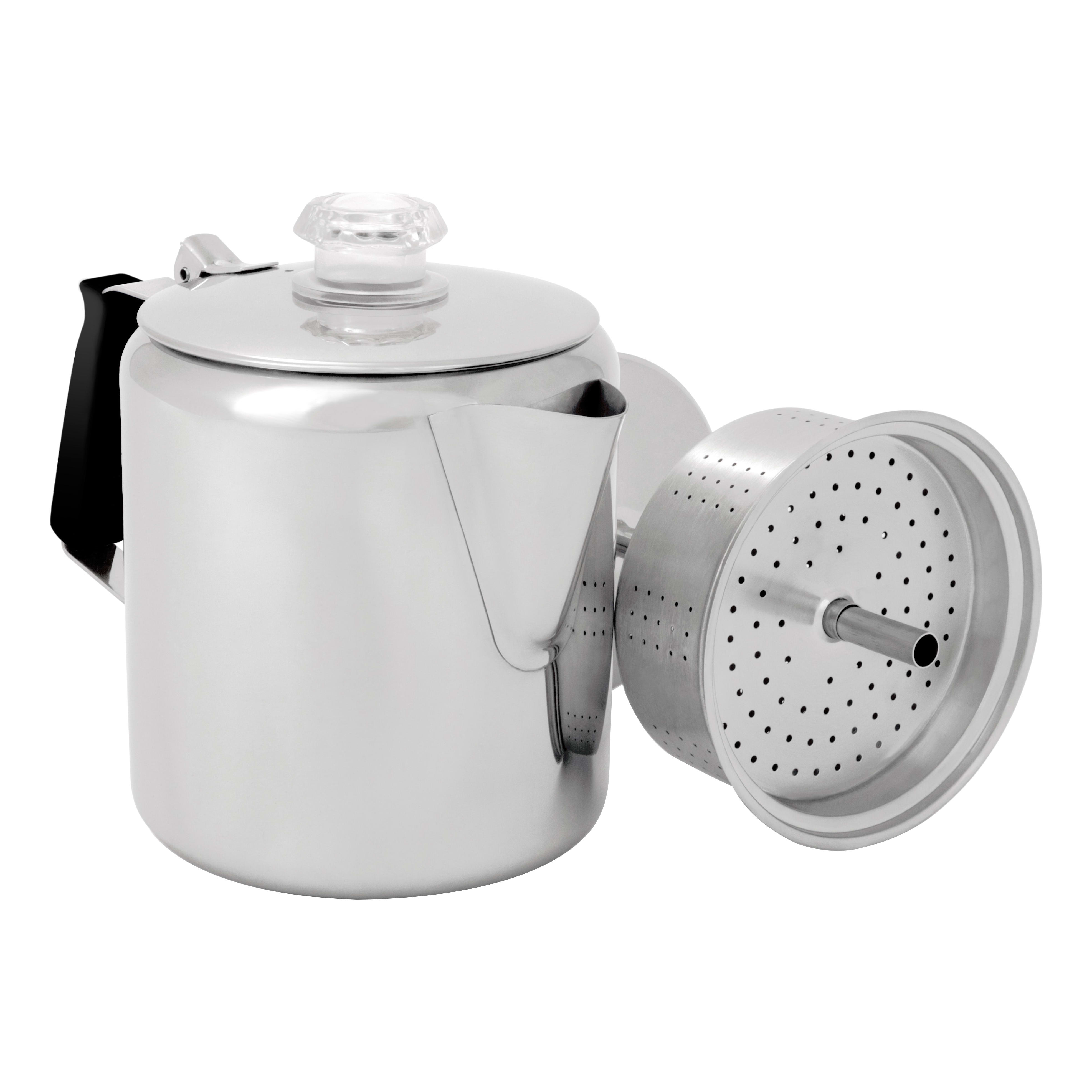 Glass electric percolator shop