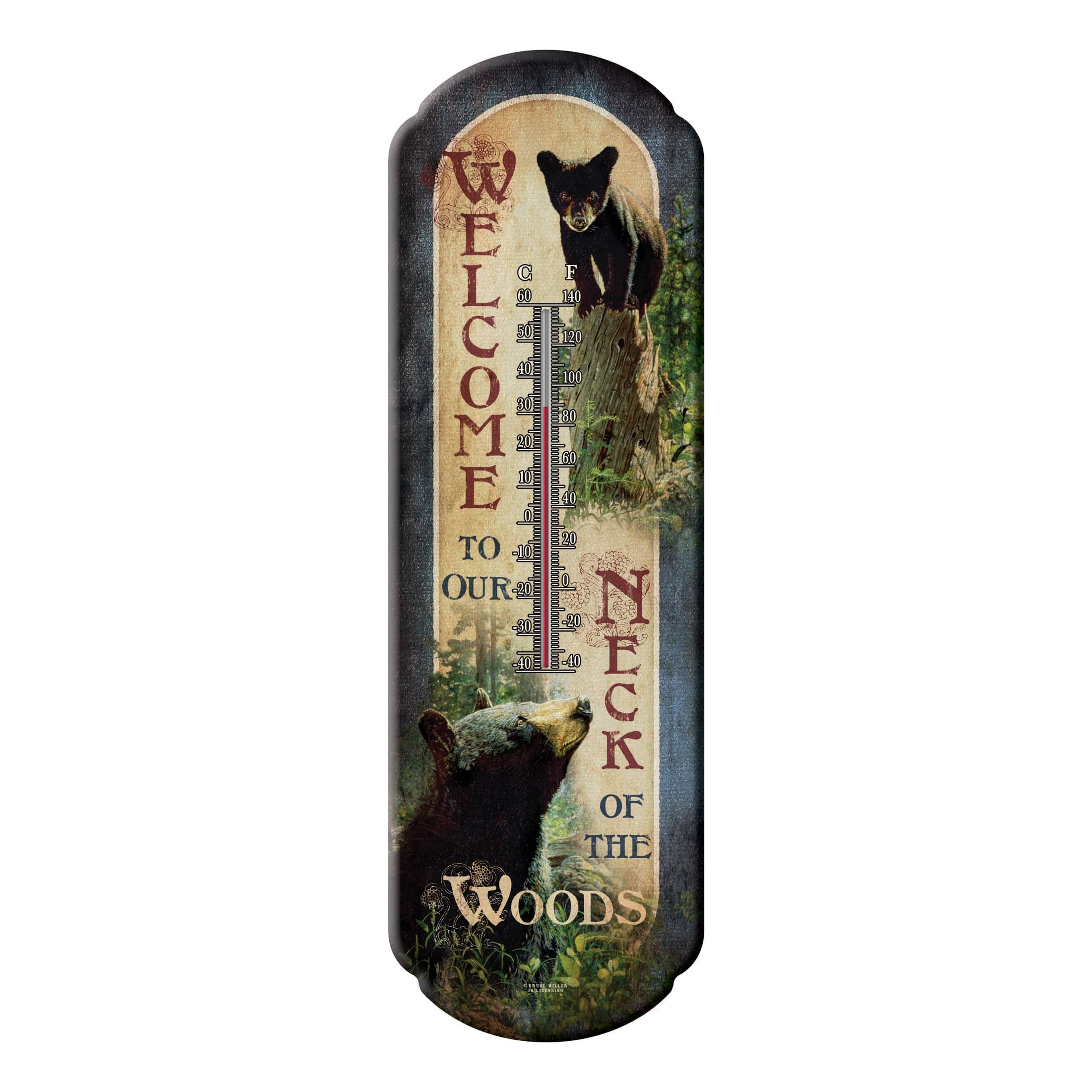 Rivers Edge Bear Welcome Thermometer