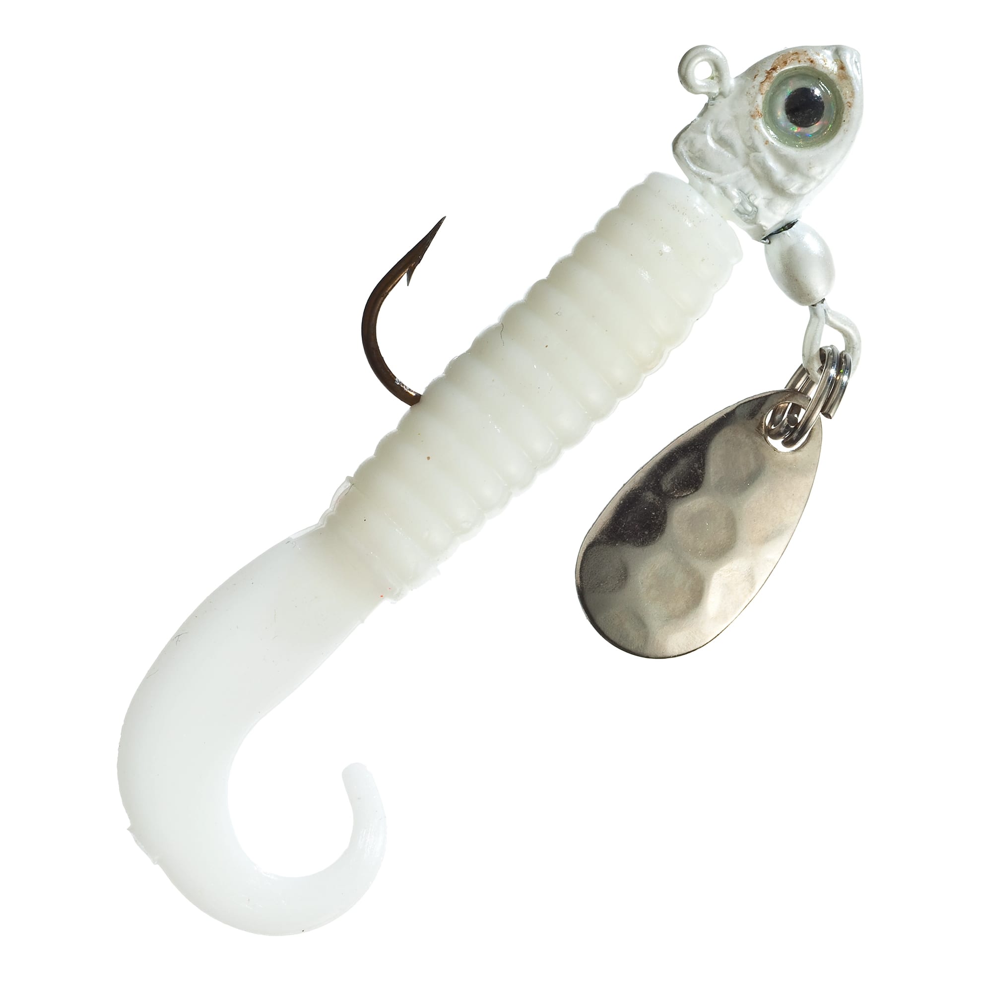 Bass Pro Shops® Curltail Stump Jumpers® Jig Baits - White