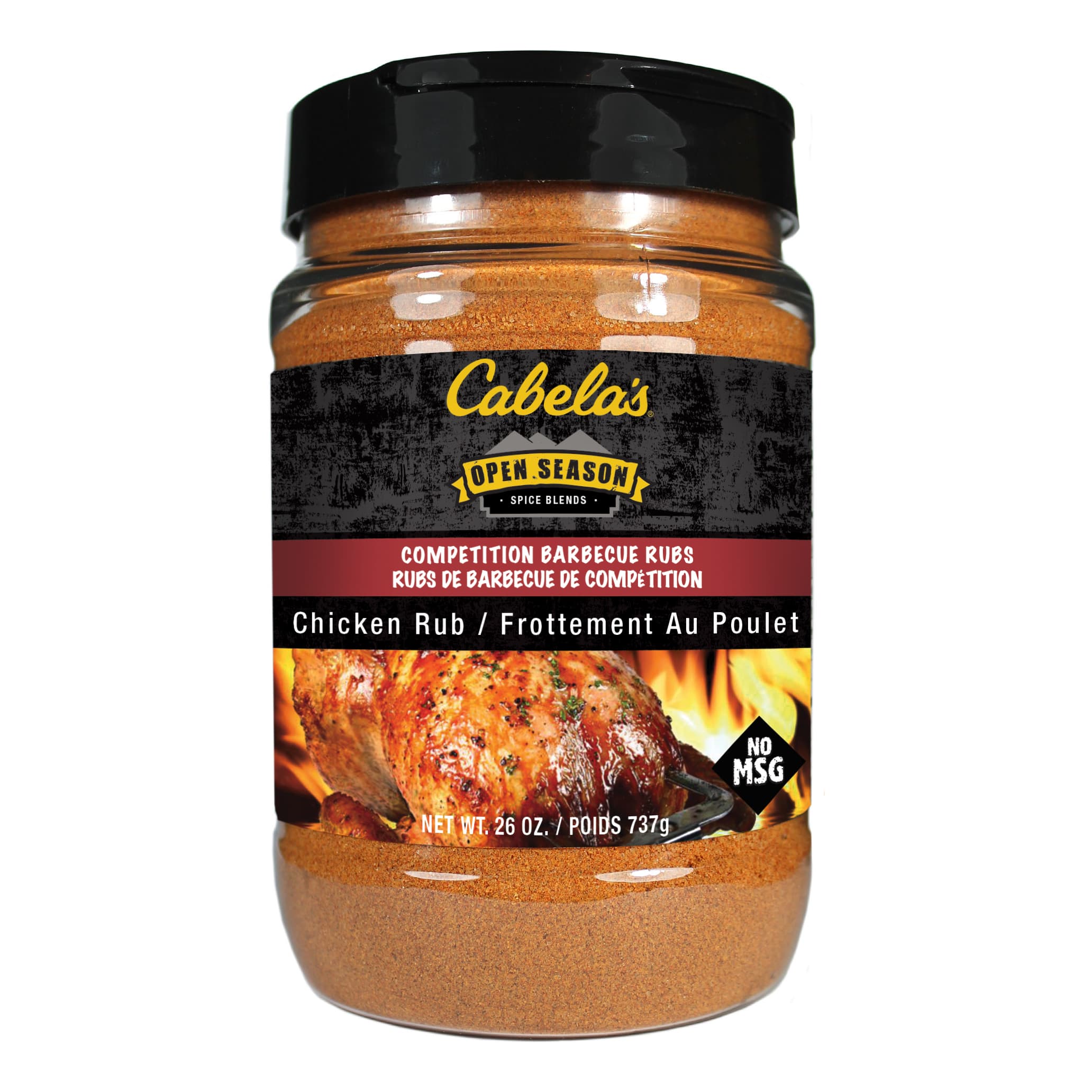 Cabela's Competition Barbecue Rubs - 26 oz. - Chicken,Cabela's Competition Barbecue Rubs - 26 oz. - Chicken