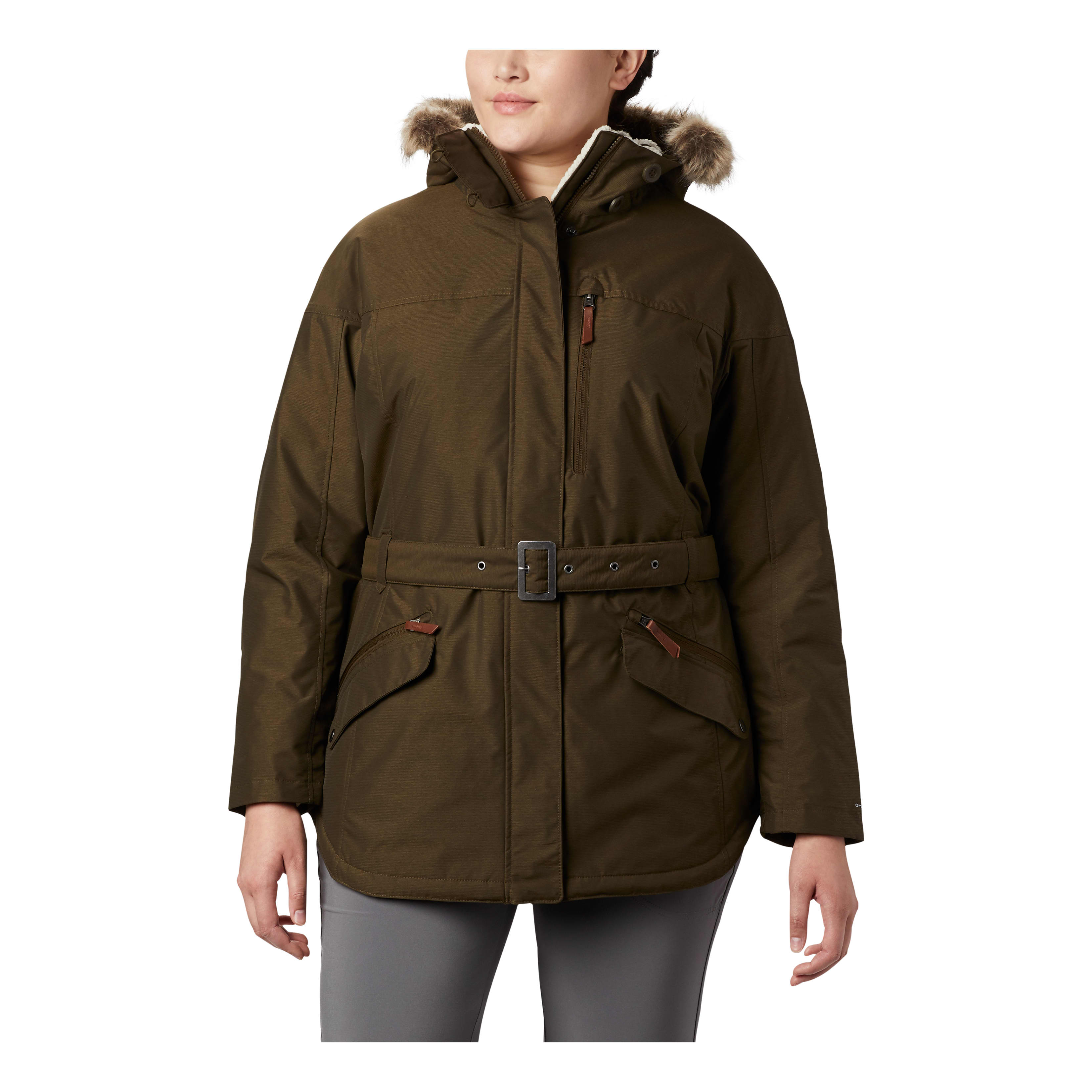 Columbia™ Women’s Carson Pass™ II Jacket - Olive Green - plus