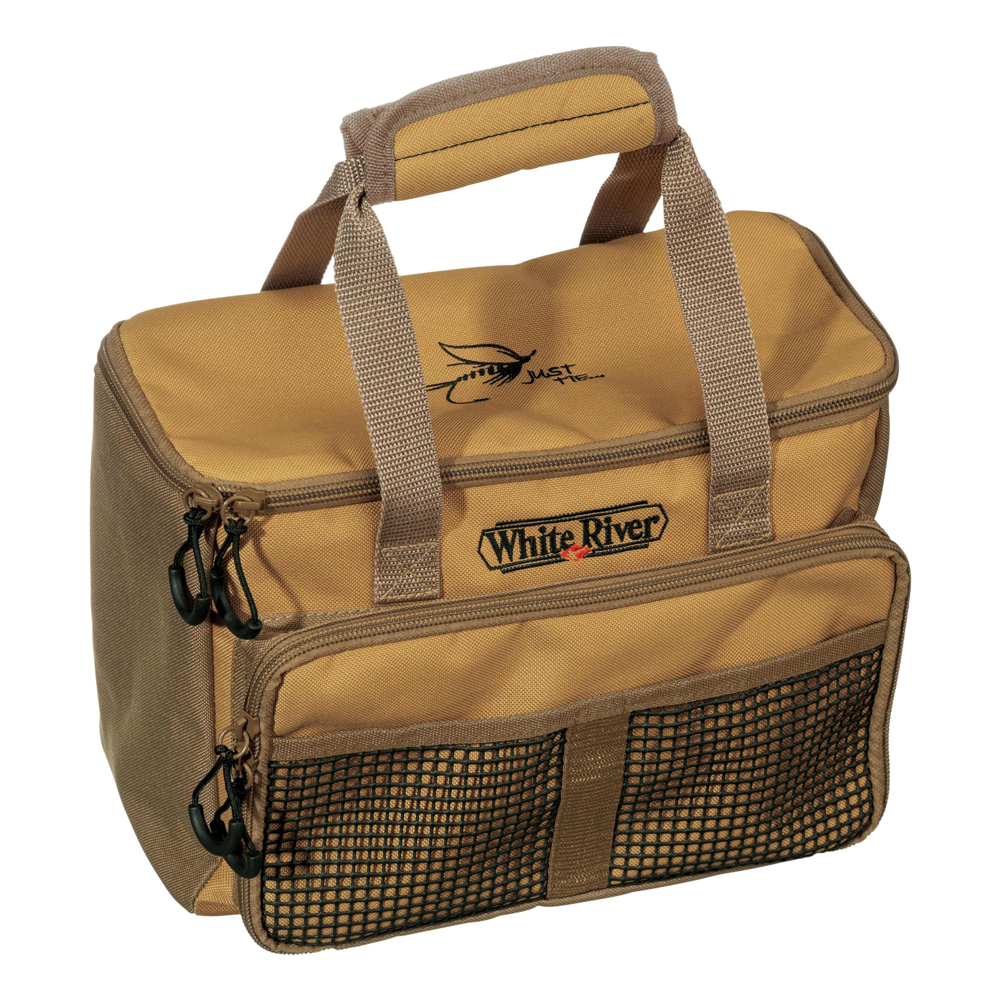  Fishing Tackle Carryall Bag Fishing Chair Bag Shoulder  Fishing Bag Fishing Rod Bag Fishing Tackle Bag Backpack for Fishing Rod  Lure Baits (Color: Tan, Size: 80x48x19cm) : Sports & Outdoors