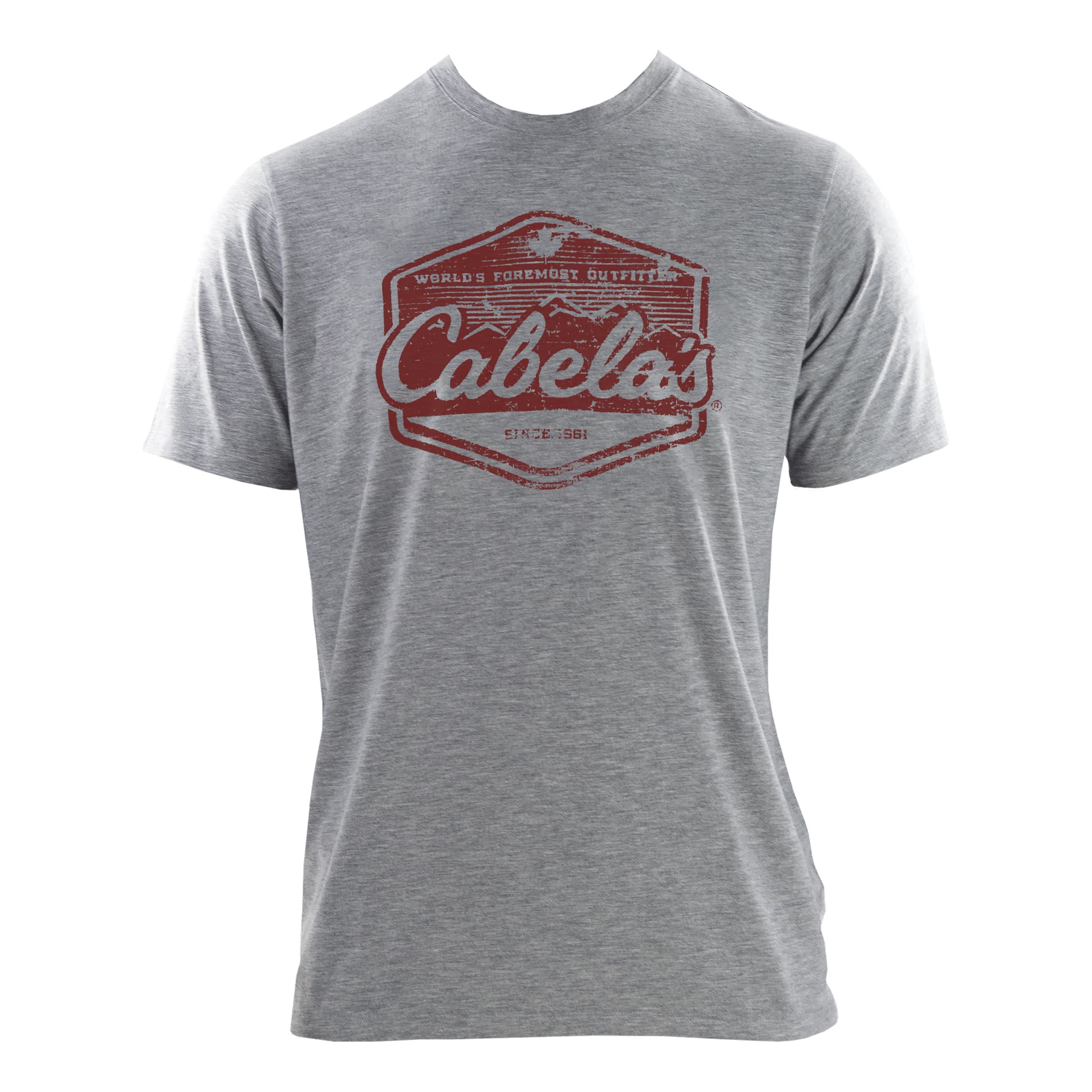 Cabela’s Canada Men’s Logo Short-Sleeve T-Shirt - Heather Grey