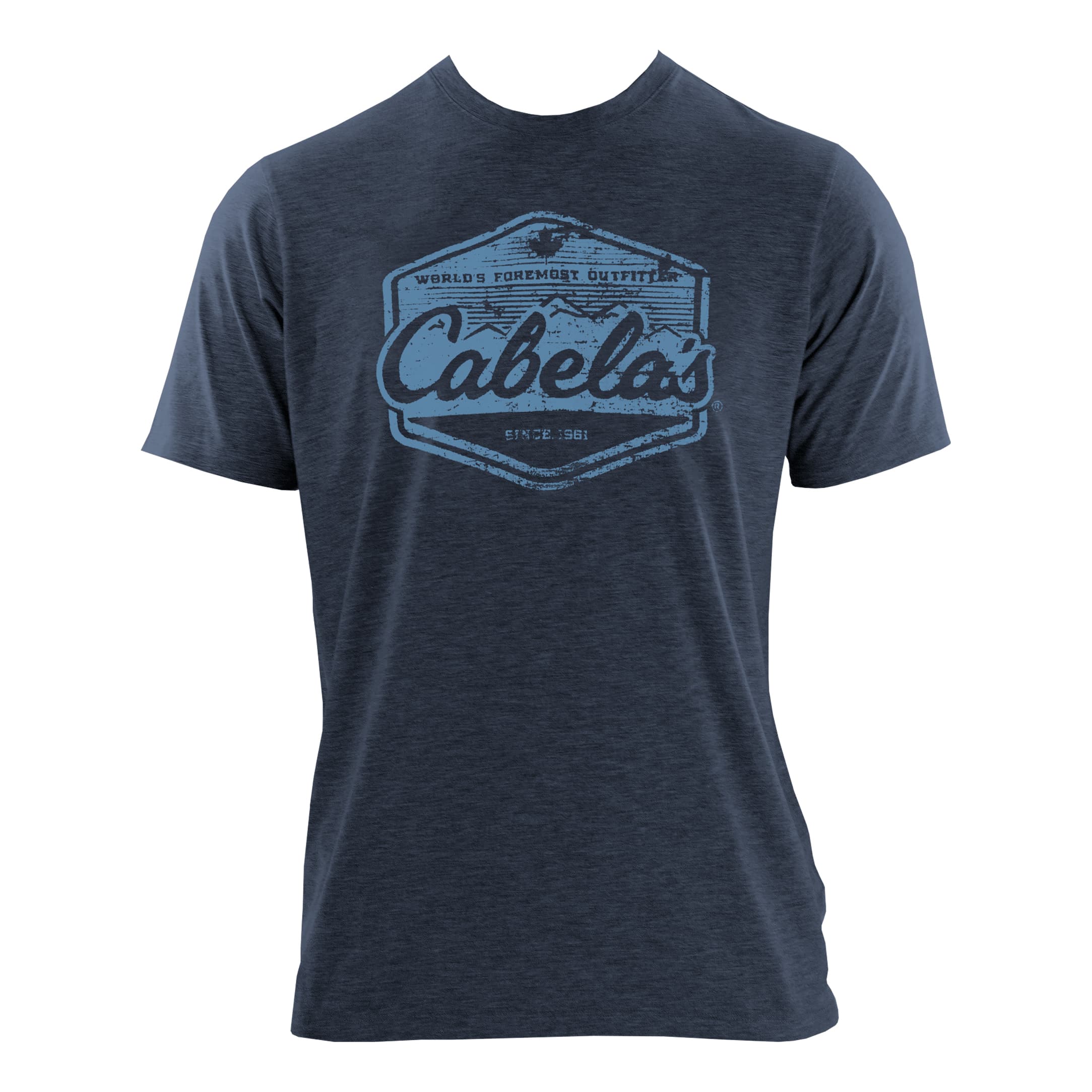Cabela’s Canada Men’s Logo Short-Sleeve T-Shirt - Navy Heather