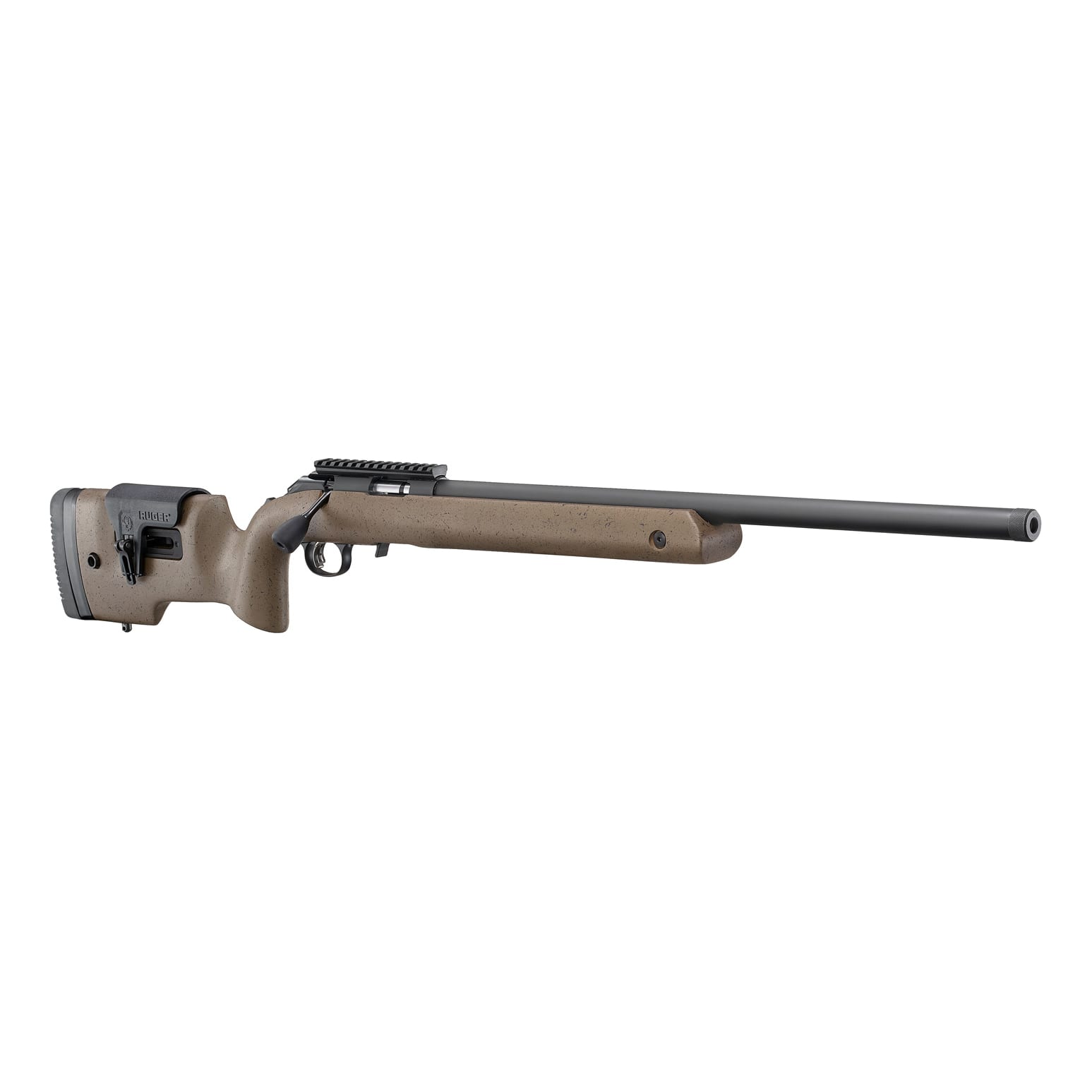 Ruger American® Long-Range Target Bolt Action Rimfire Rifle - Angle View