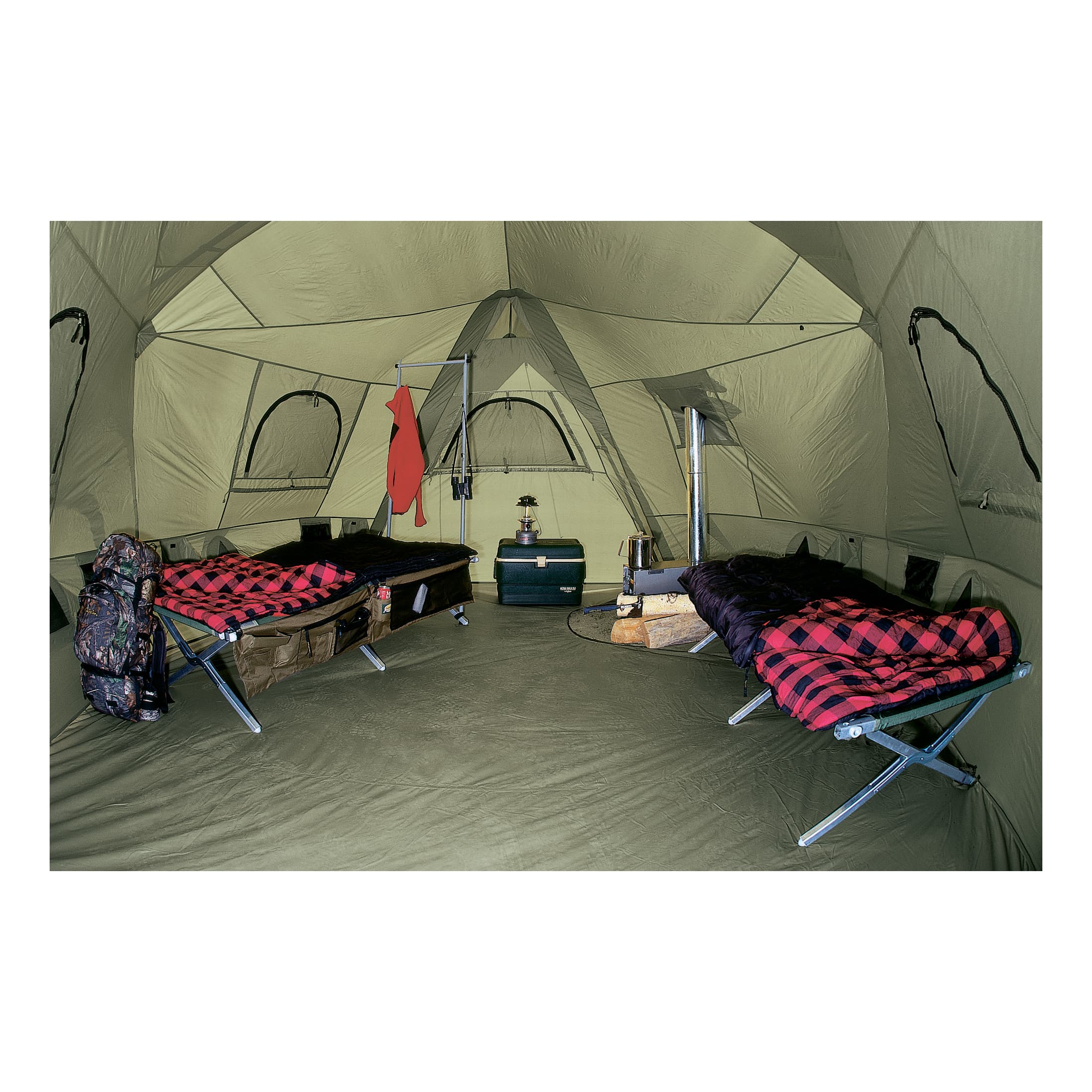 Cabela's Big Horn III Tent - Inside View (Accessories not Included)