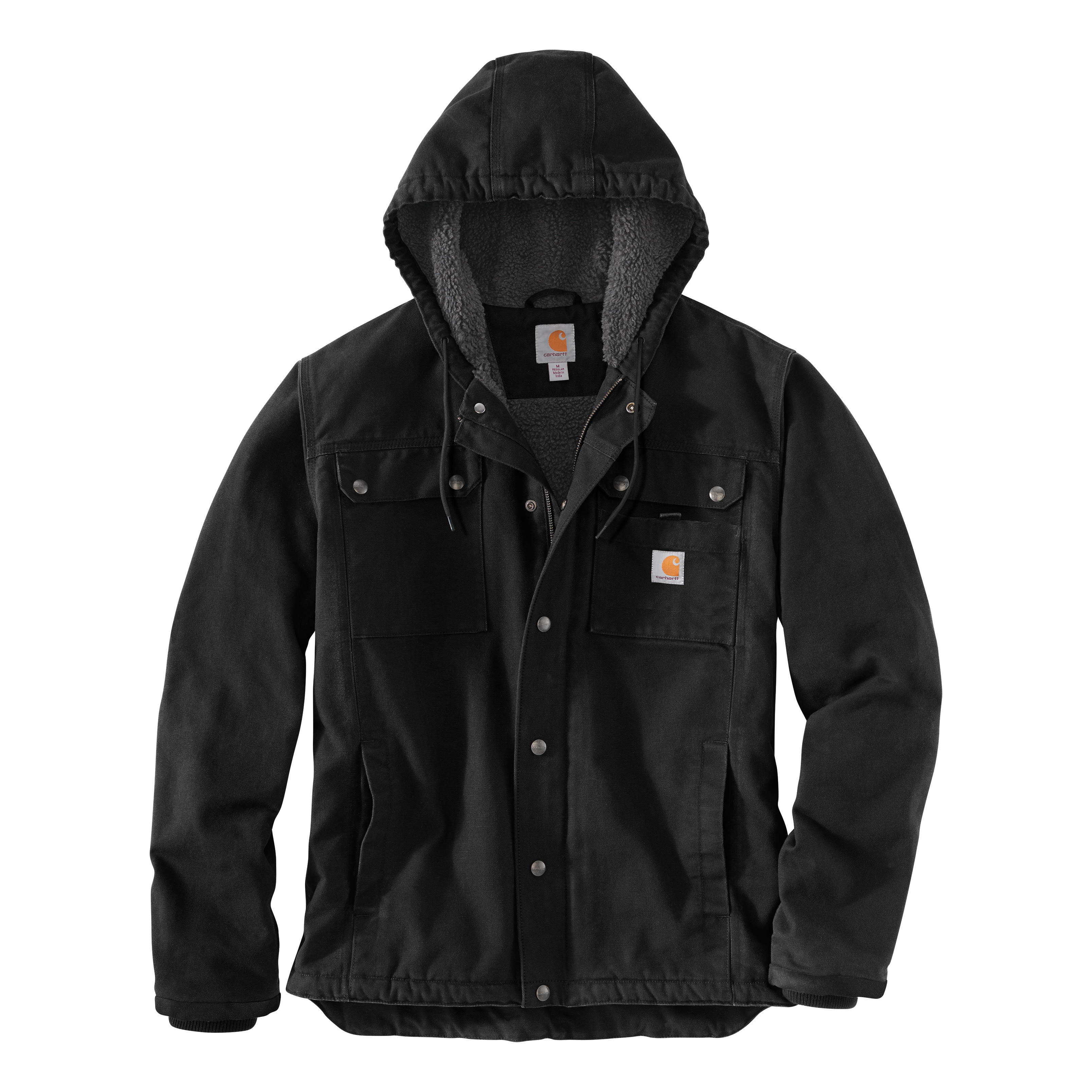 Carhartt® Men’s Washed Duck Bartlett Jacket - Black