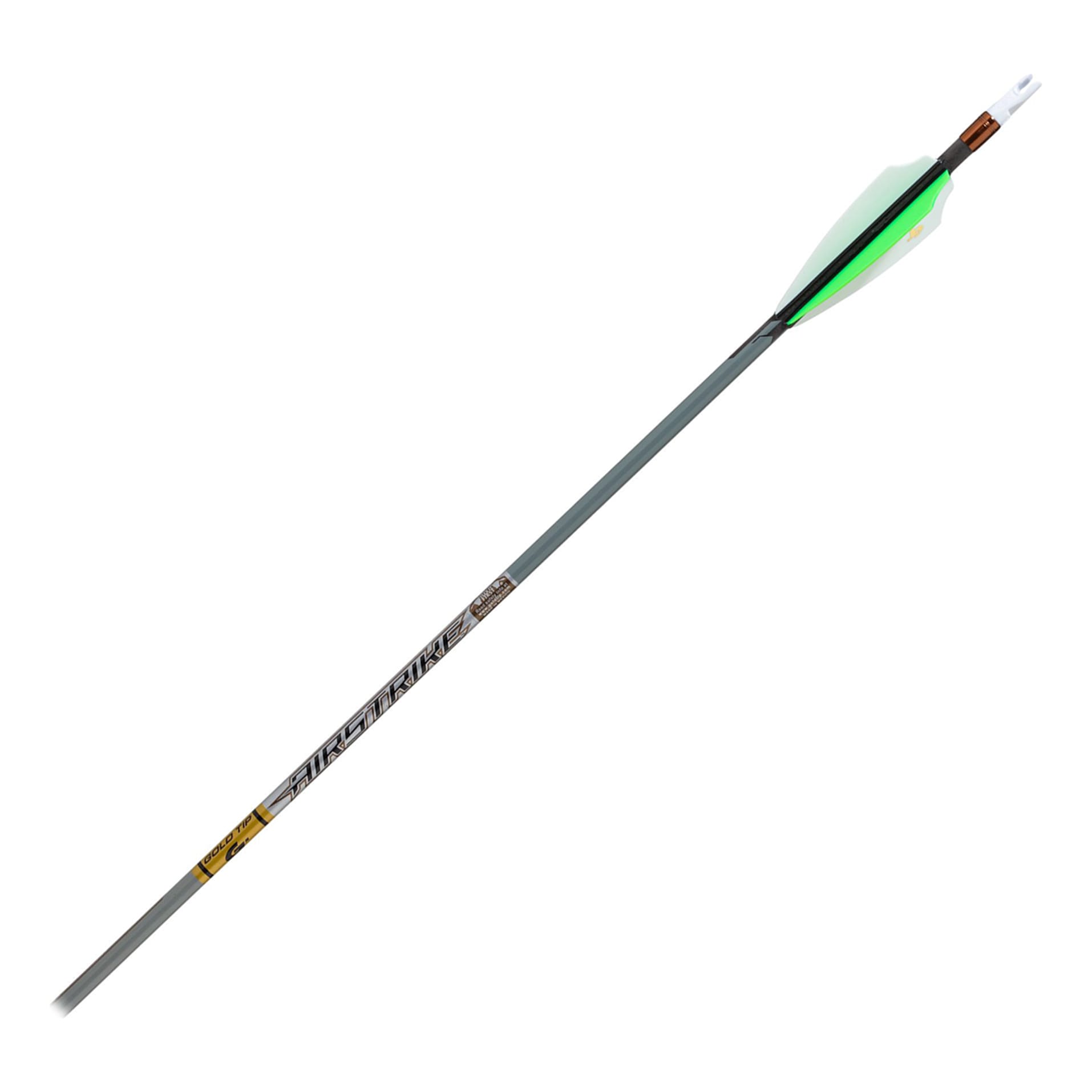 Gold Tip® Airstrike™ Micro Diameter Carbon Arrows with 4 Fletch Vanes