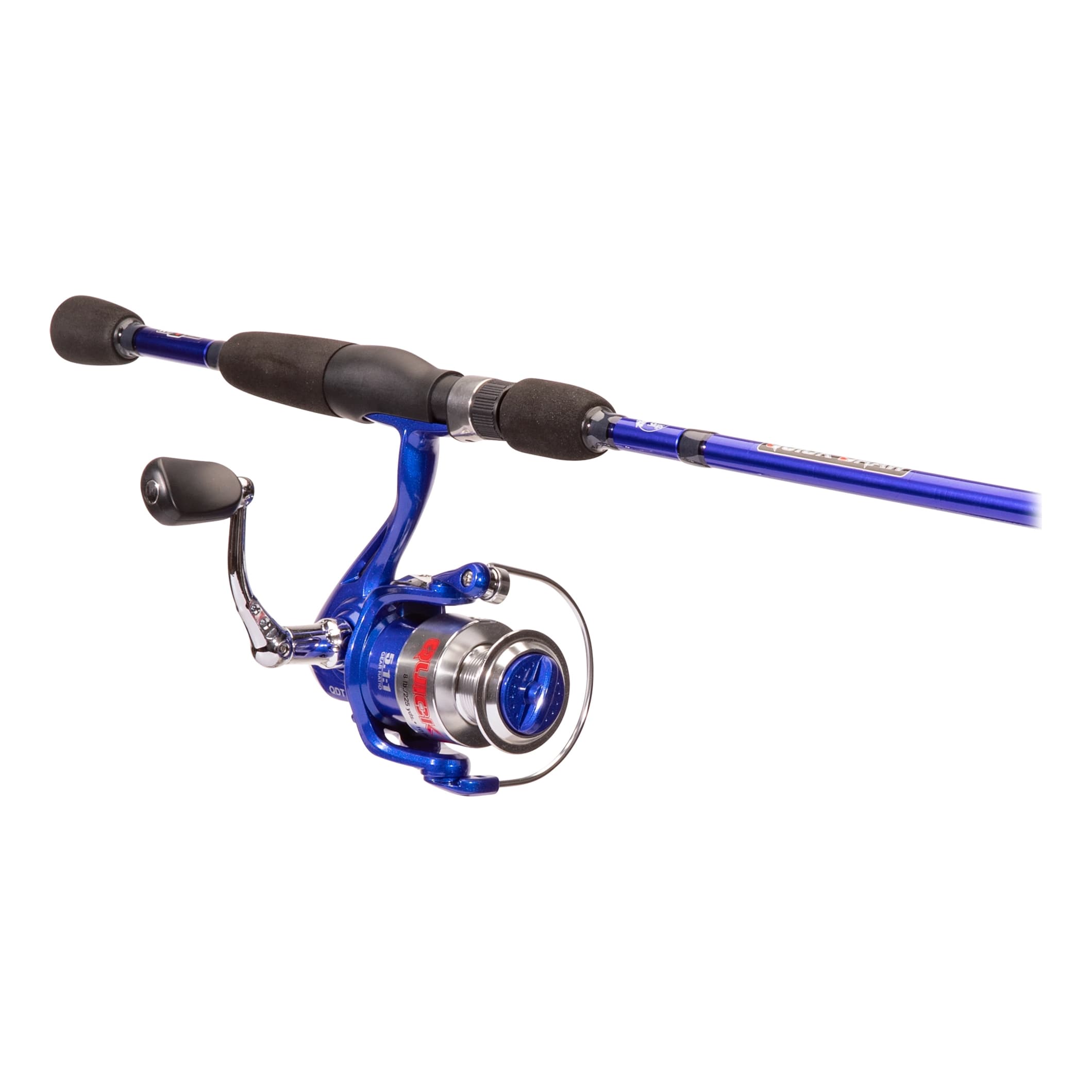 Bass Pro Shops® Quick Draw Telescopic Spinning Combo - reel