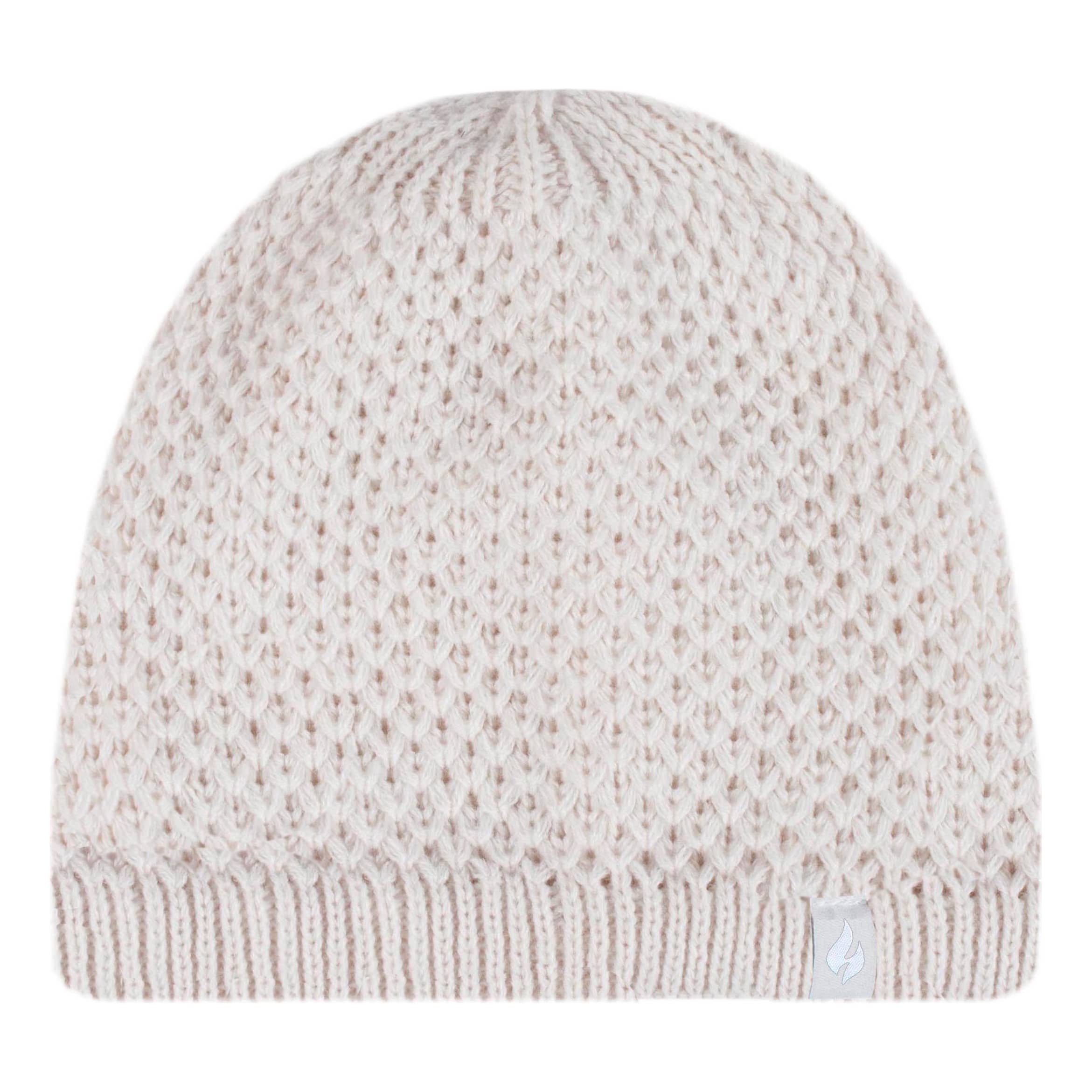 Heat Holders® Women’s Nora Seed Knit Hat - Cream