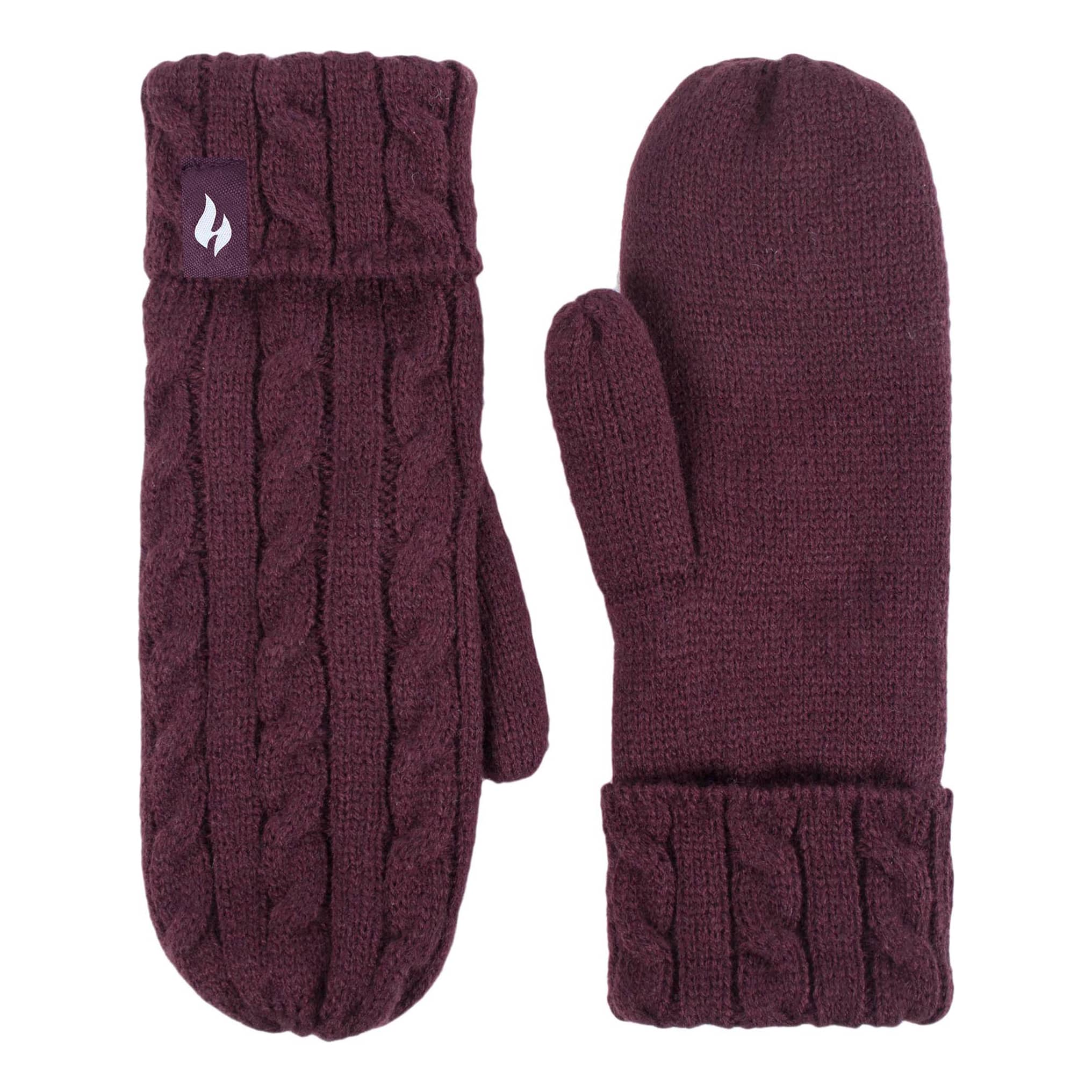 Heat Holders Women s Cable Knit Mittens Cabelas HEAT HOLDERS