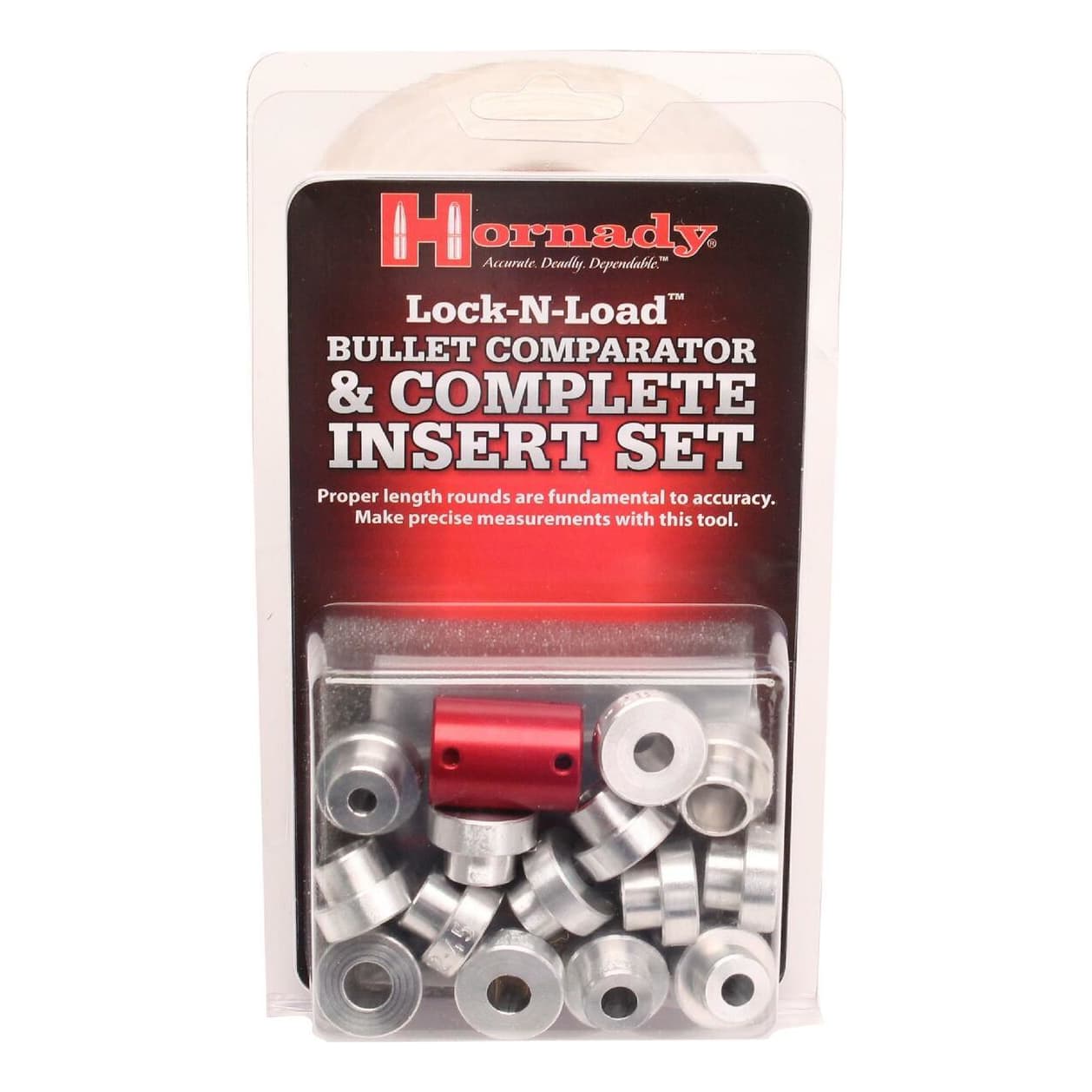 Hornady® Lock-N-Load Comparator Body with 14 Inserts 
