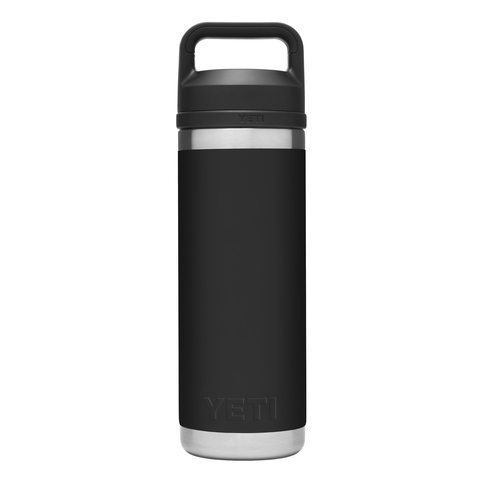 Yeti® Rambler® Bottle with Chug Cap - Black - 18 oz.