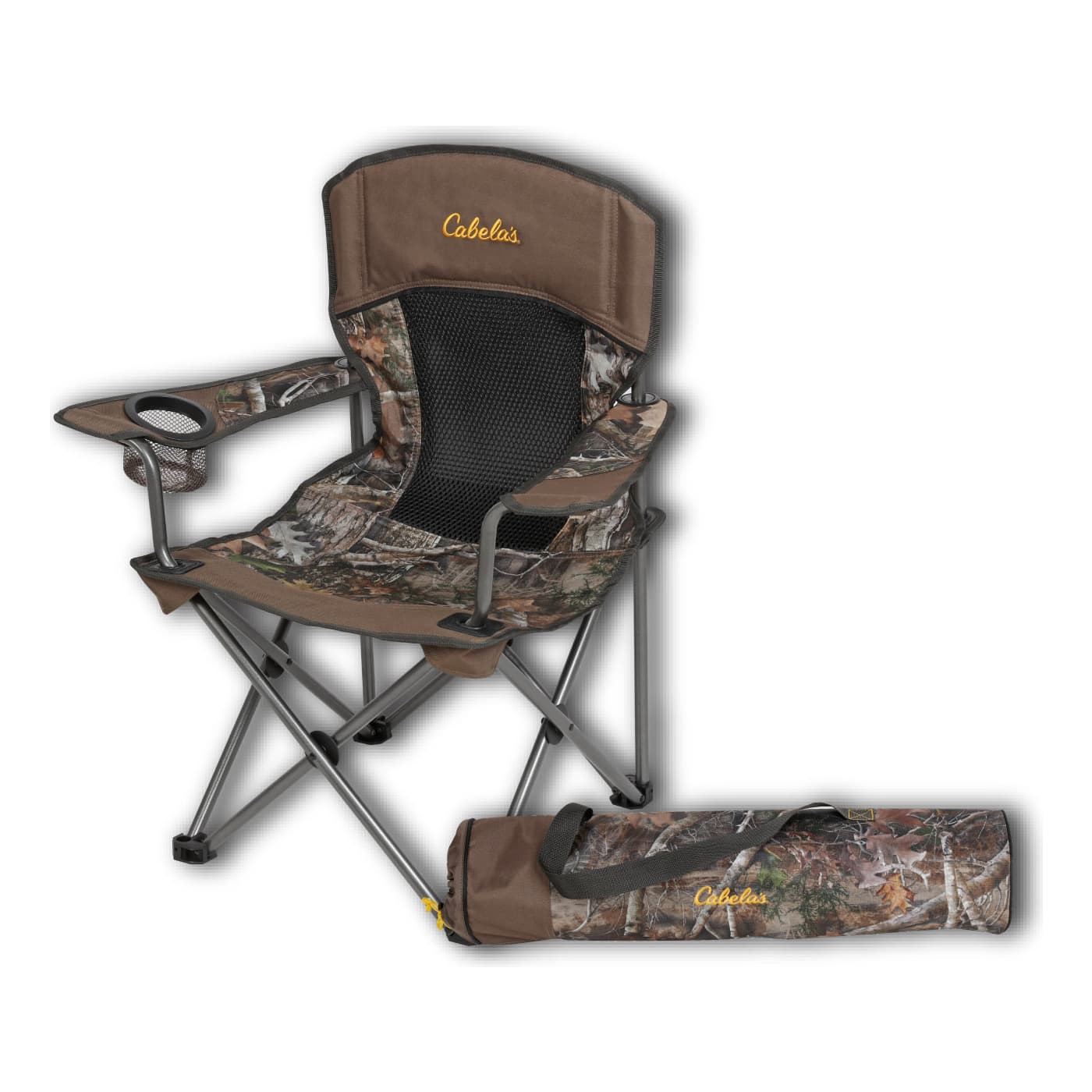 Wilson Digi Camo Camping/Fishing Chair with Lined Cooler Bag and