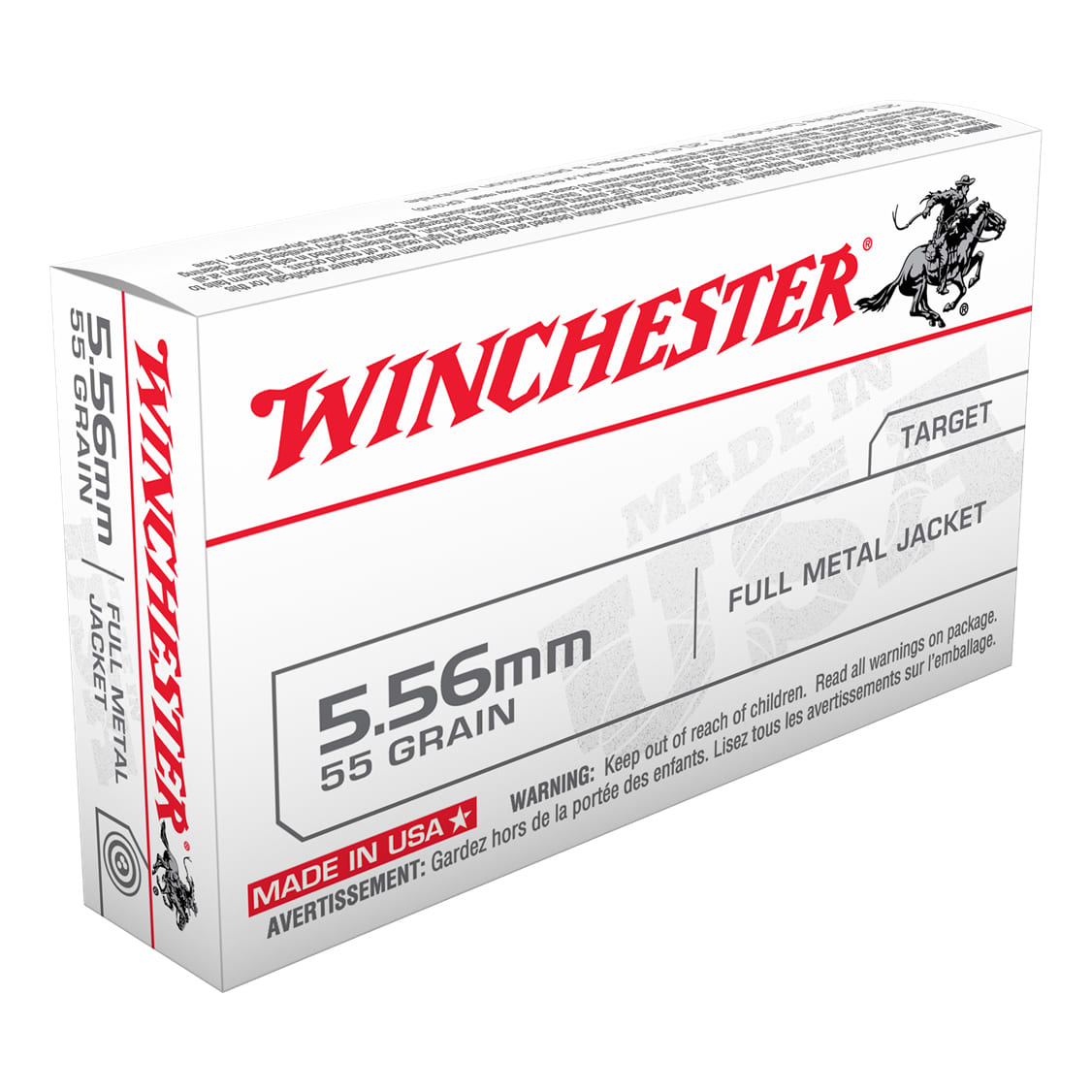 Winchester® USA 5.56mm Ammunition