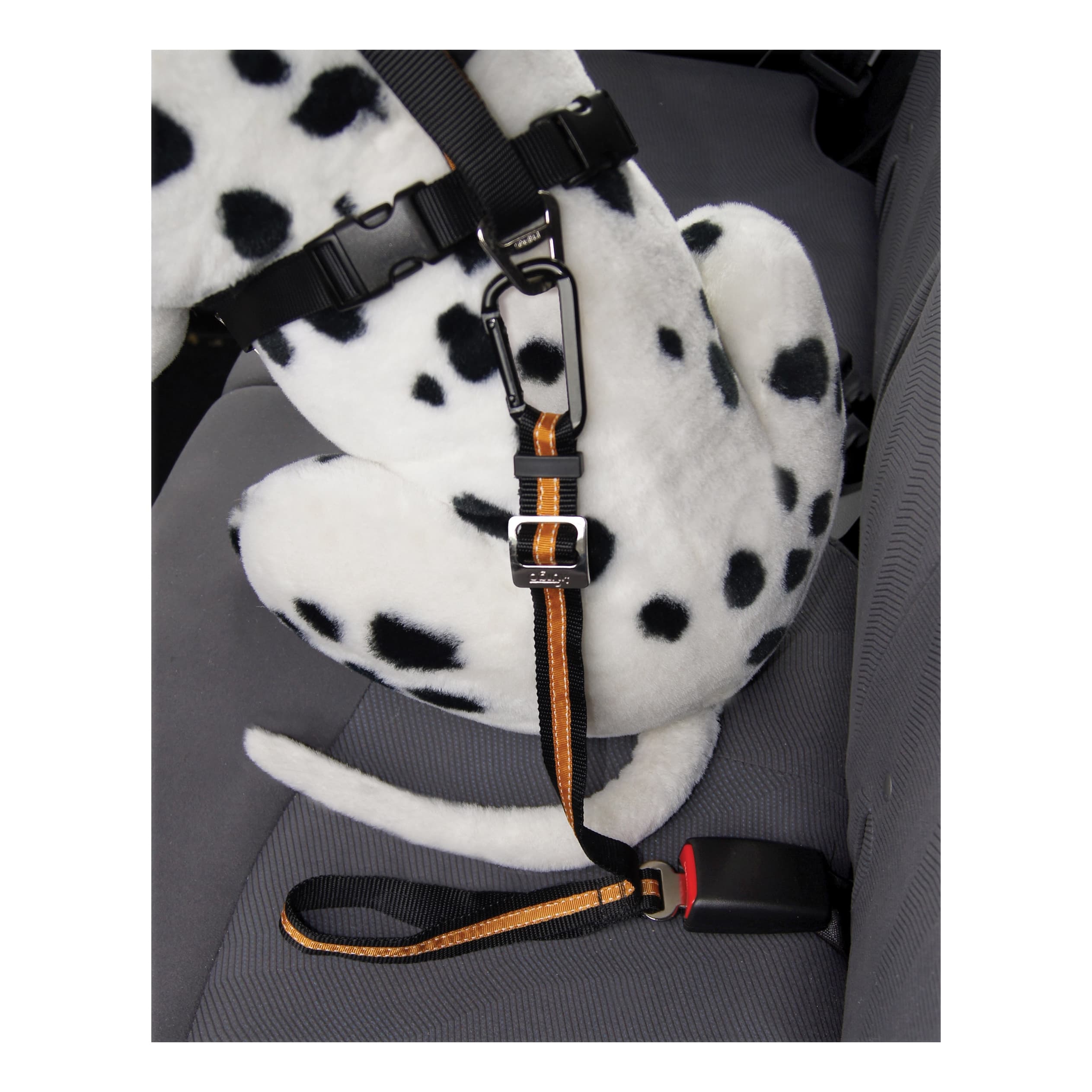 Kurgo® Seat-Belt Swivel Dog Tether - in use