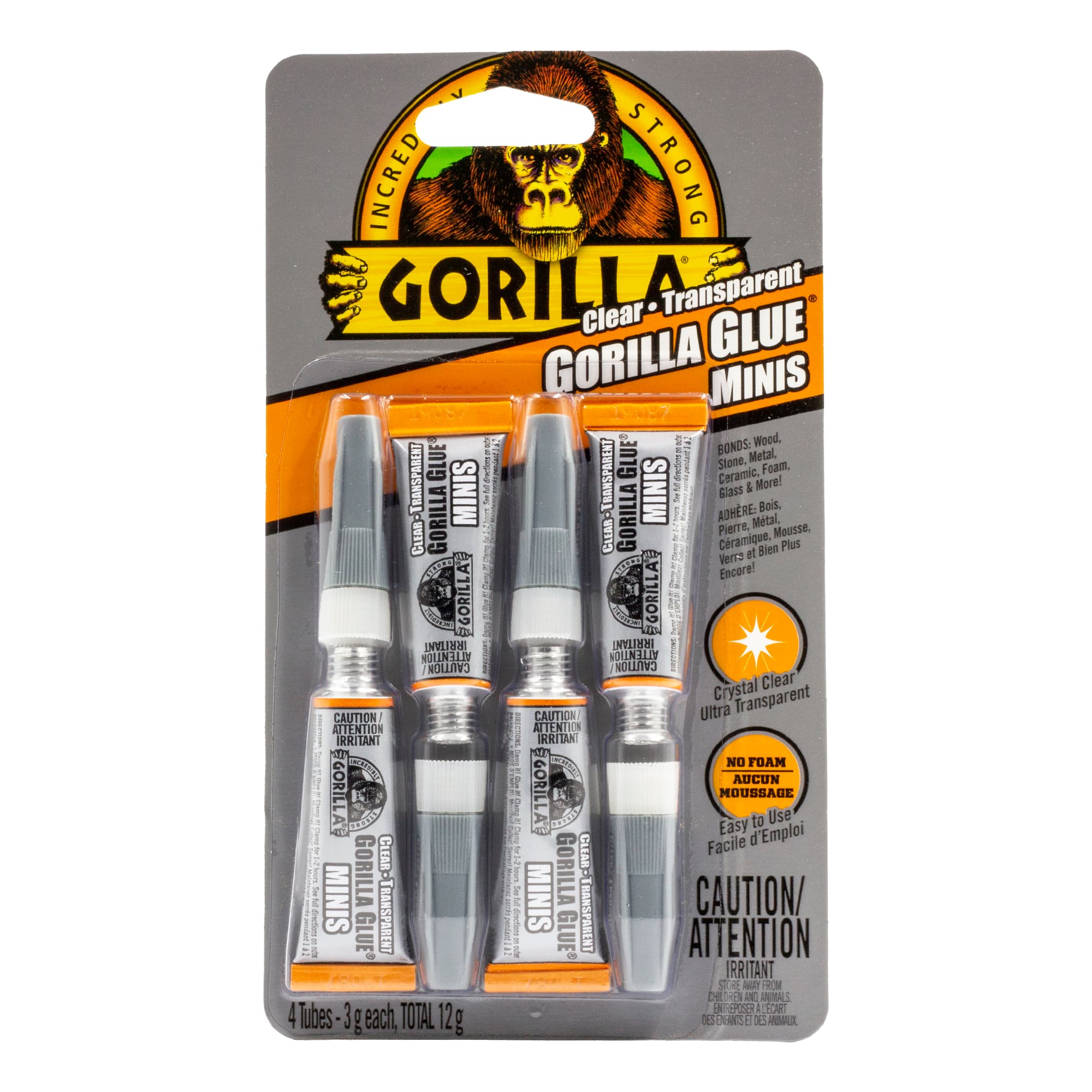 Gorilla Original Glue - 4 Pack