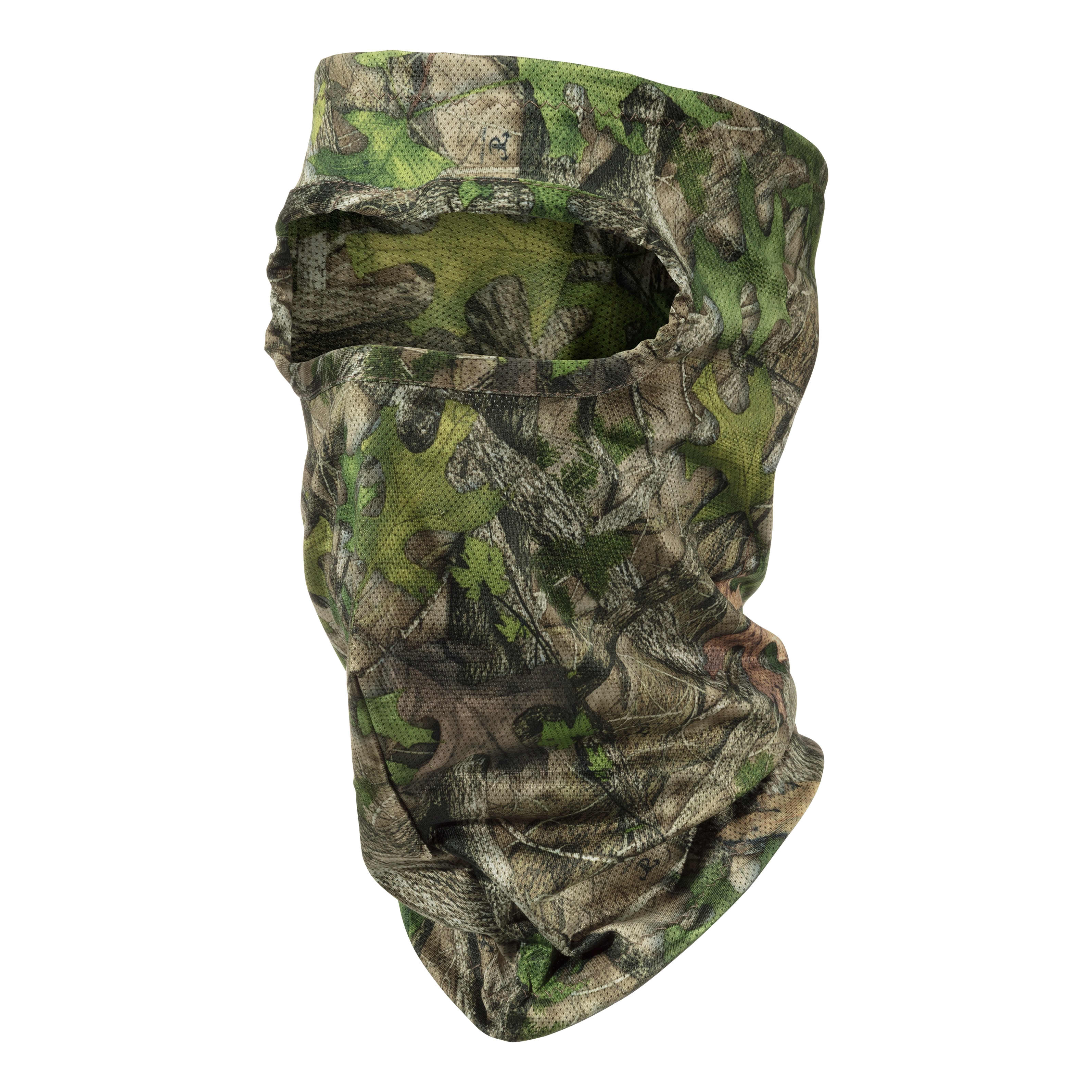 RedHead® Men’s Form-Fit Spandex 3/4 Camo Facemask - HTC Green