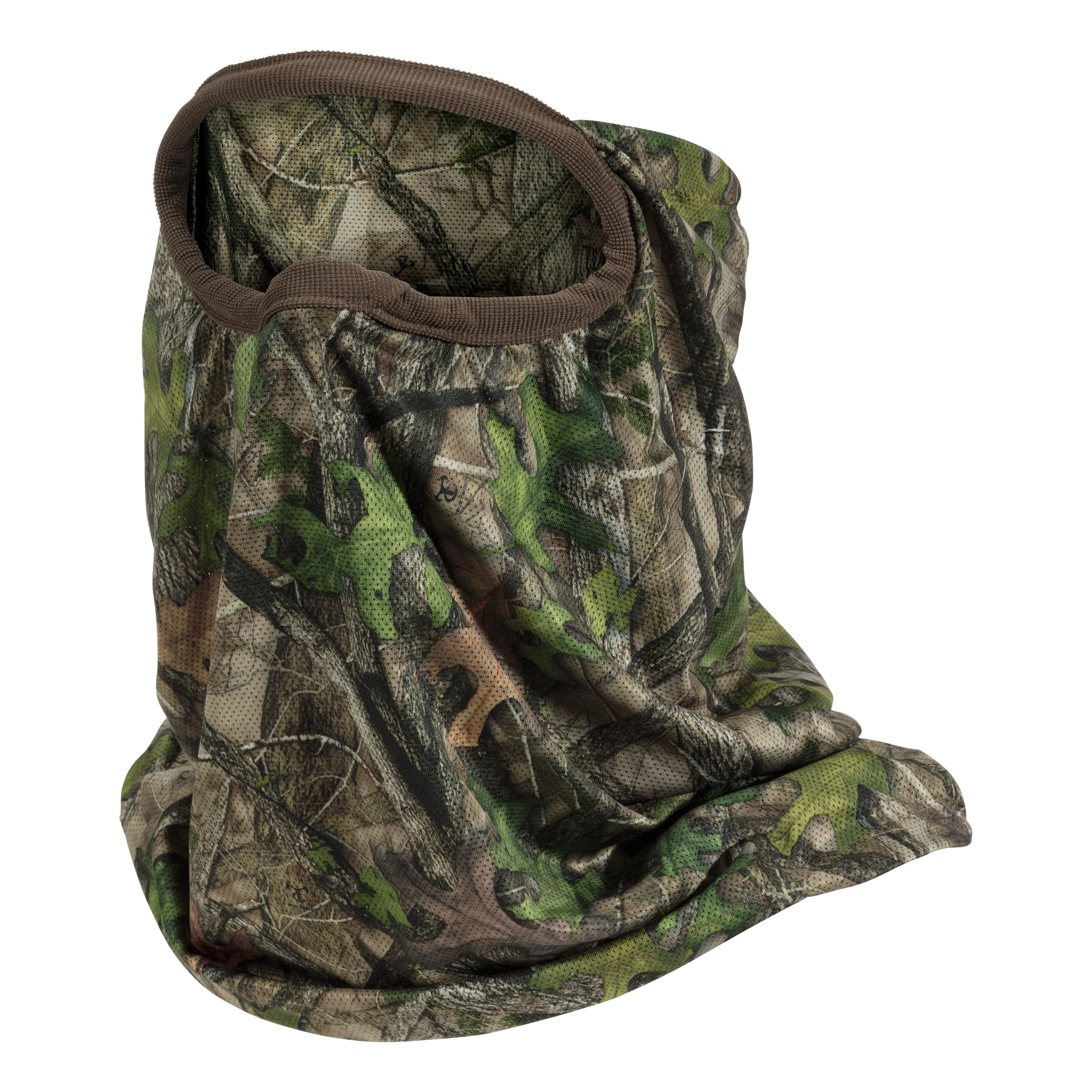 RedHead® Scent Control 3/4 Camo Face Mask - HTC Green