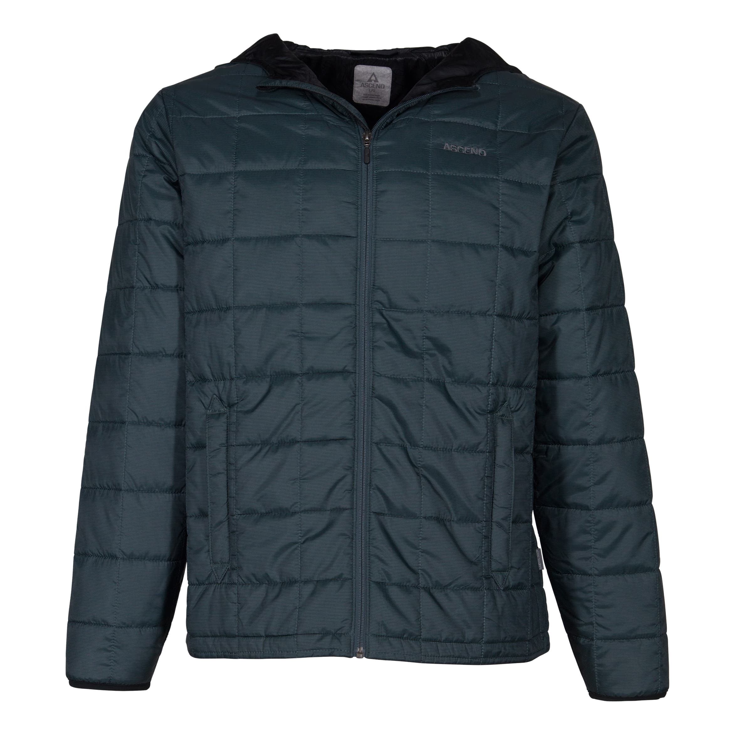 Halifax men's quilted hooded ski jacket outlet
