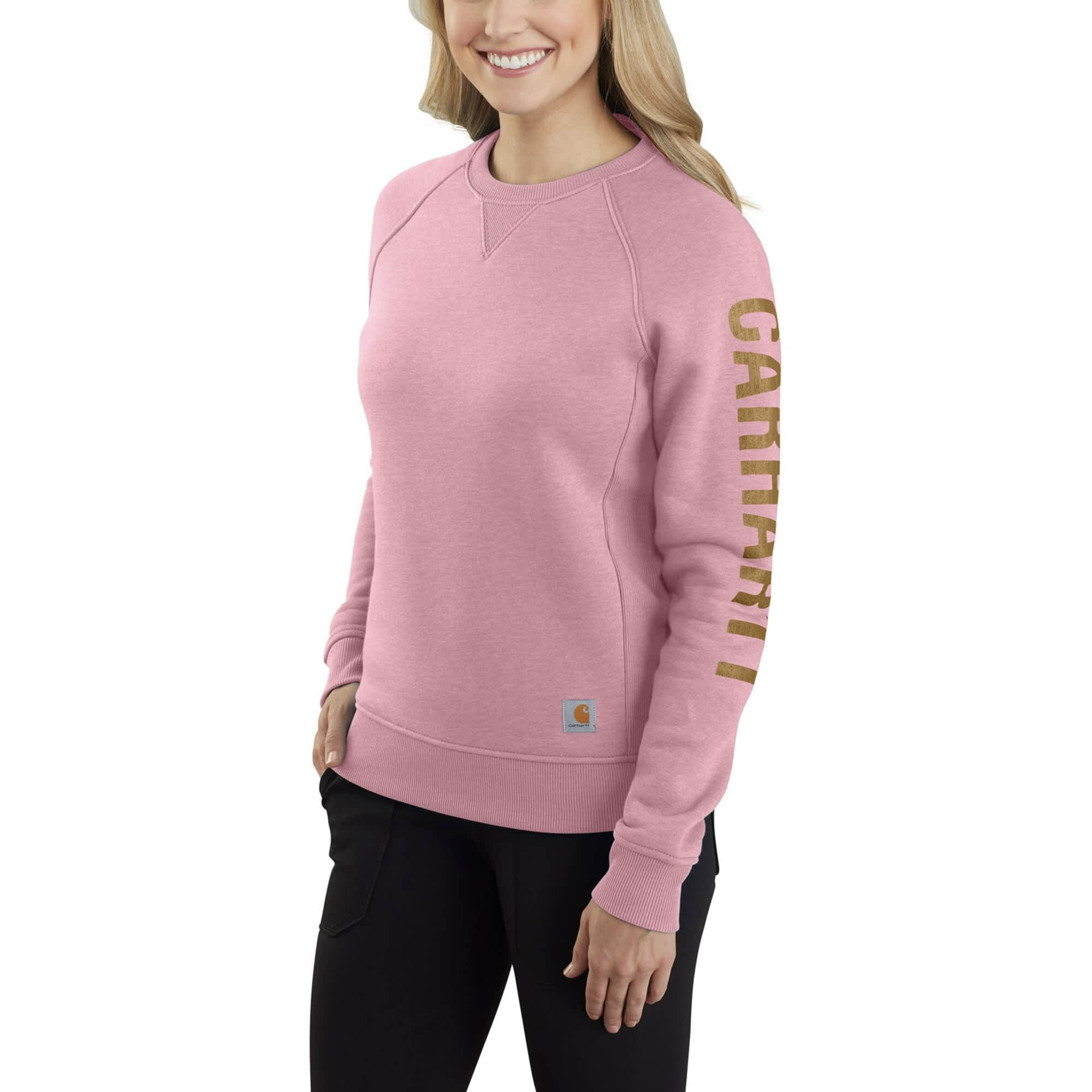 Carhartt® Women’s Relaxed Fit Midweight Crewneck Graphic Sweatshirt