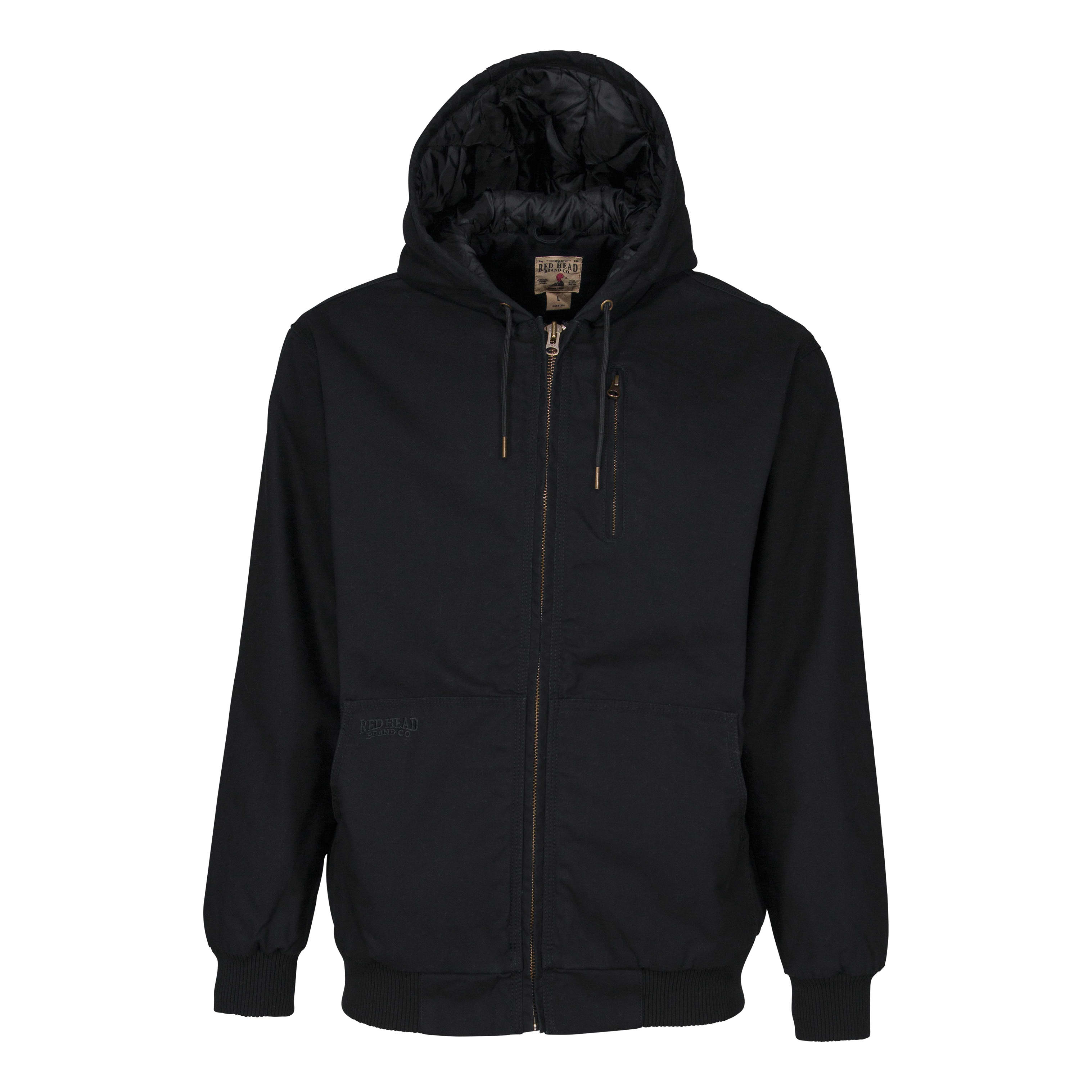 HFX Men's Sherpa Fleece Zip Up Jacket, Midnight, Small at  Men's  Clothing store