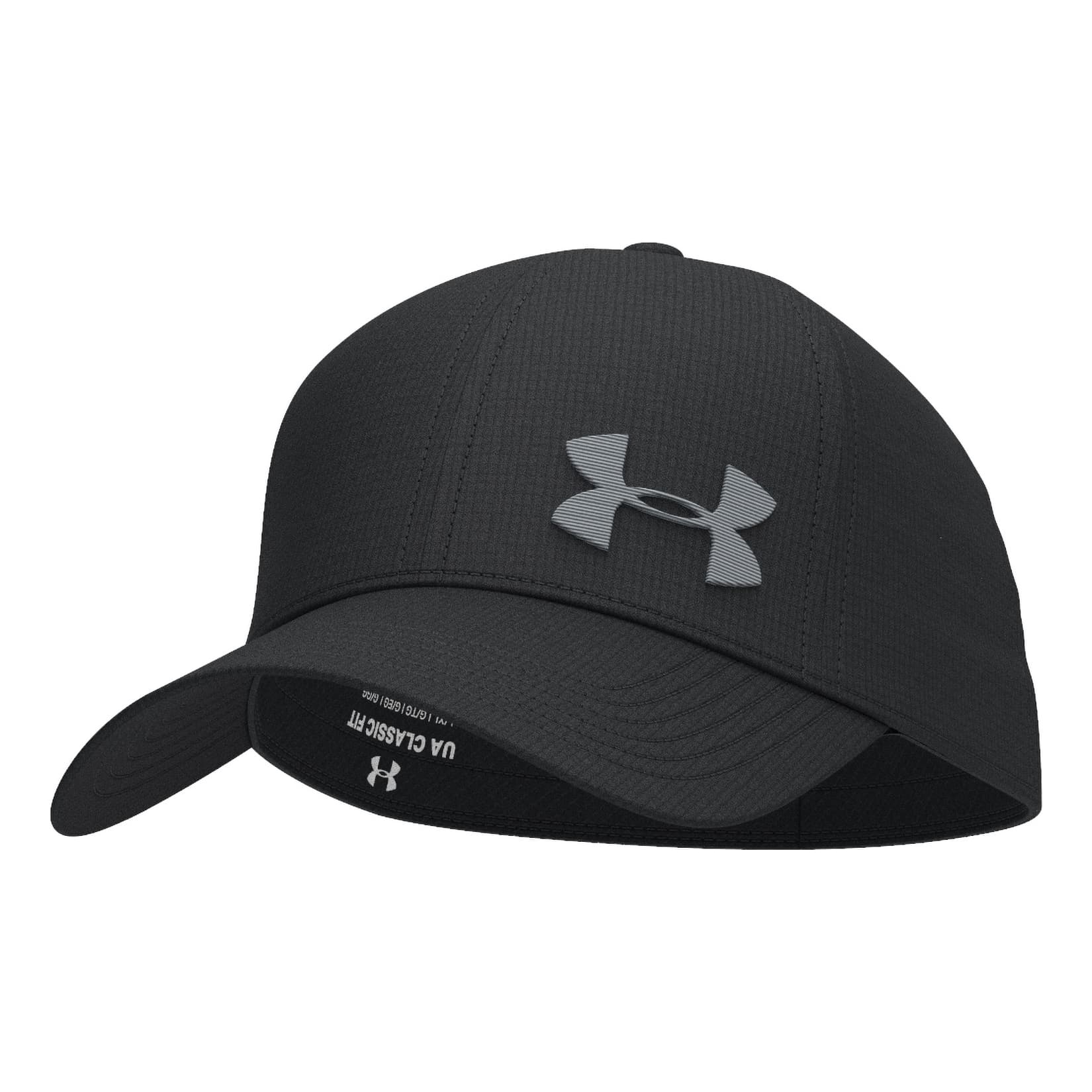 Under Armour® Men’s Iso-Chill ArmourVent™ Stretch Hat - Black/Pitch Grey