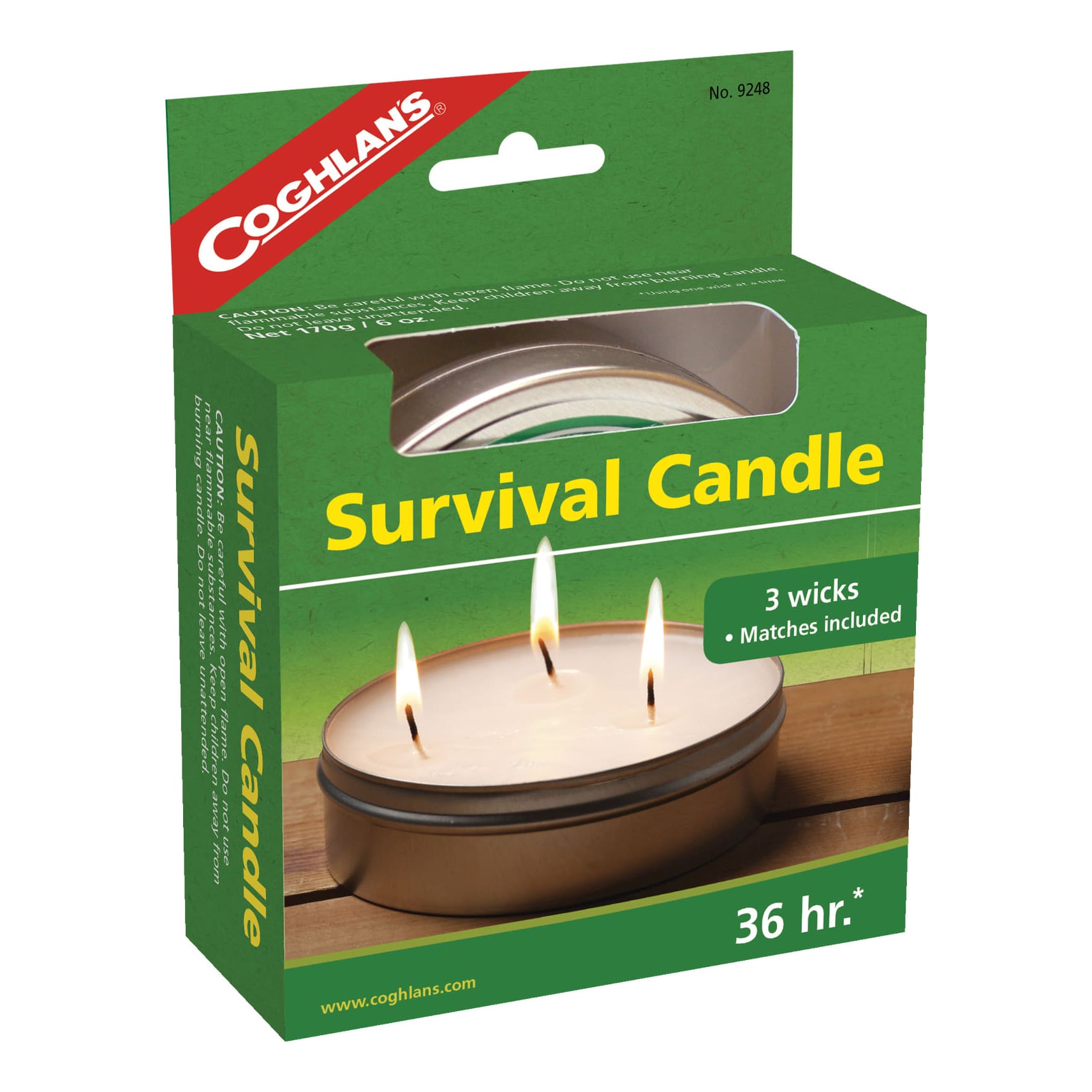 Coghlan's 36 Hour Survival Candle