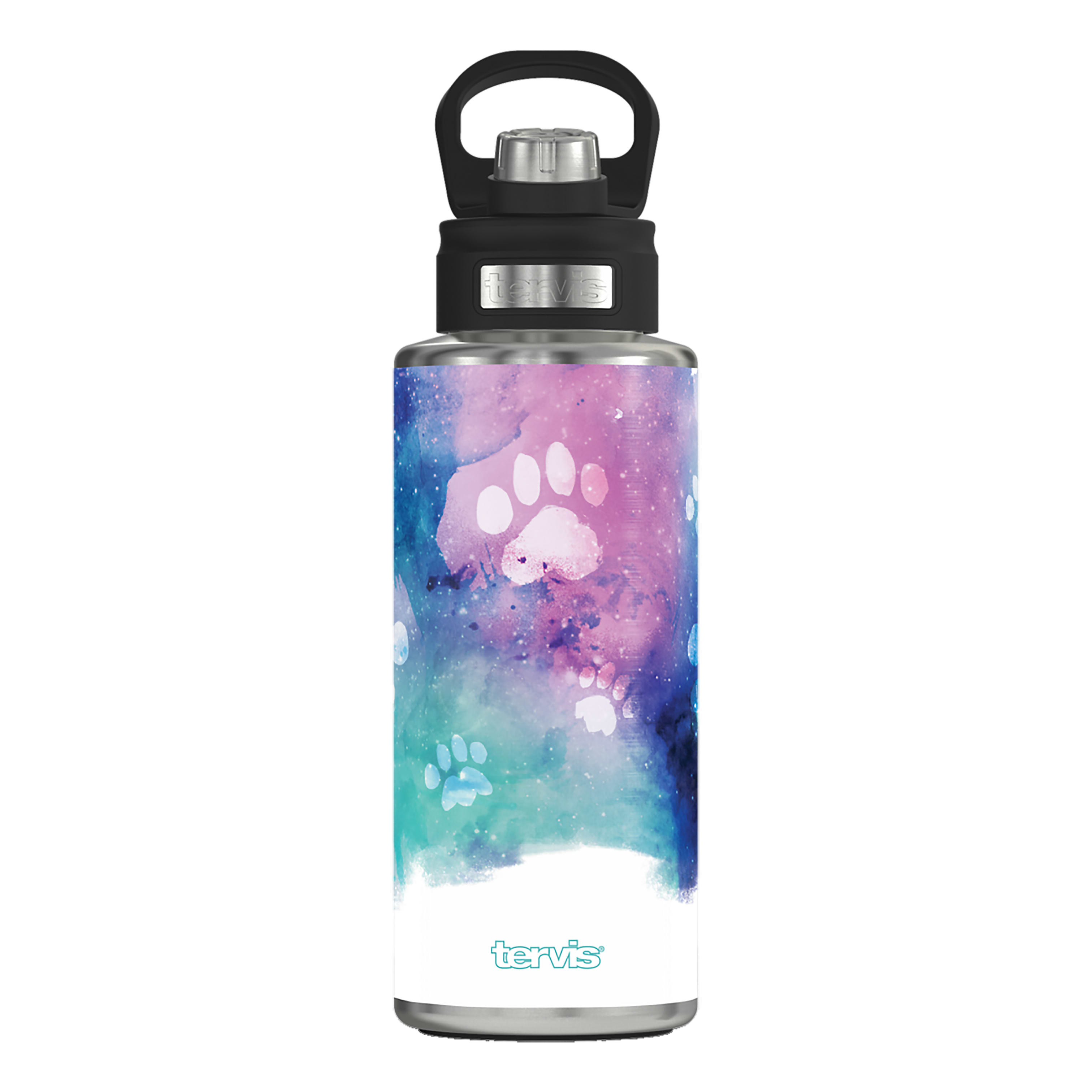 Tervis 32 oz. Wide Mouth Stainless Steel Water Bottle - Paw Prints