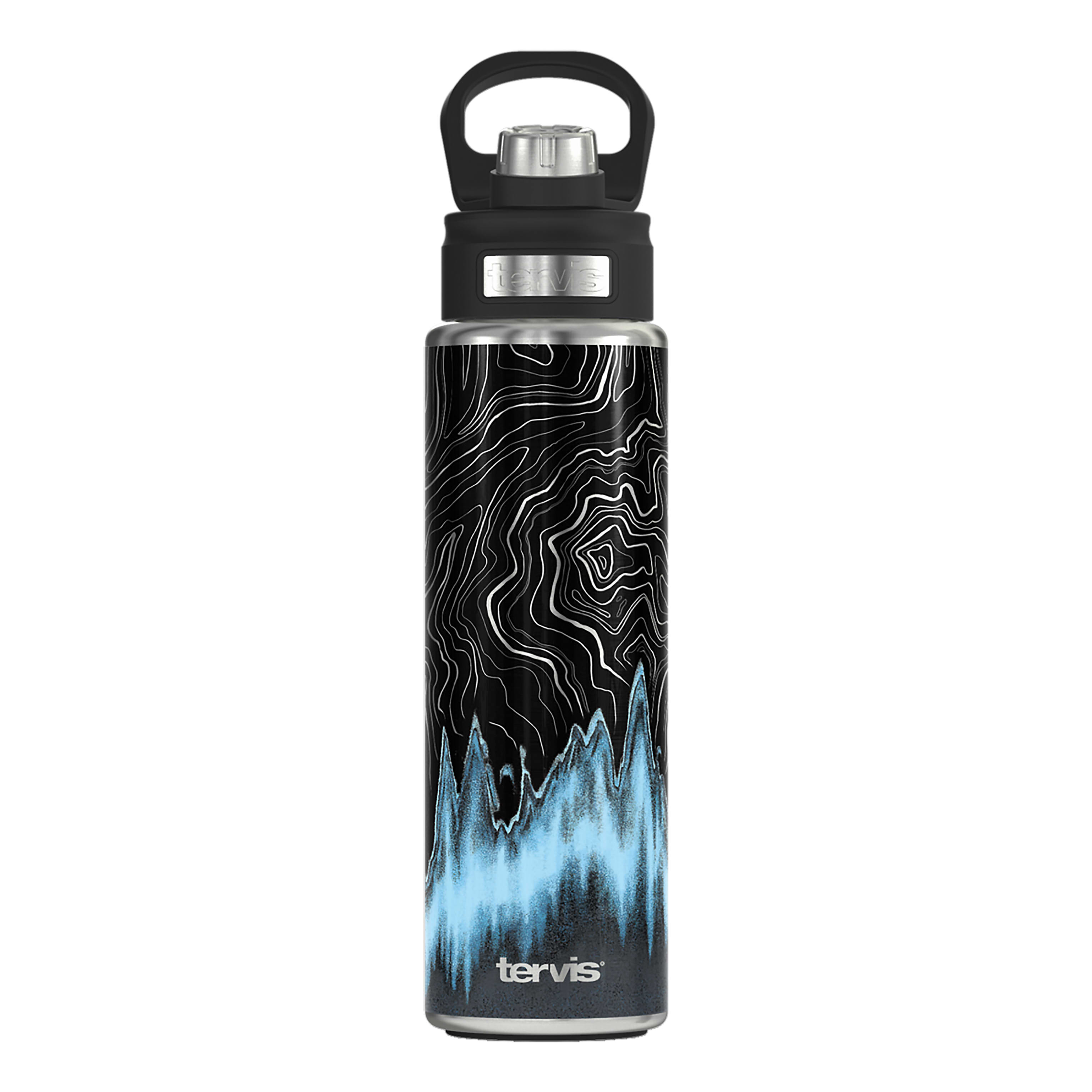 Tervis 24 oz. Wide Mouth Stainless Steel Water Bottle - Topograph Radar