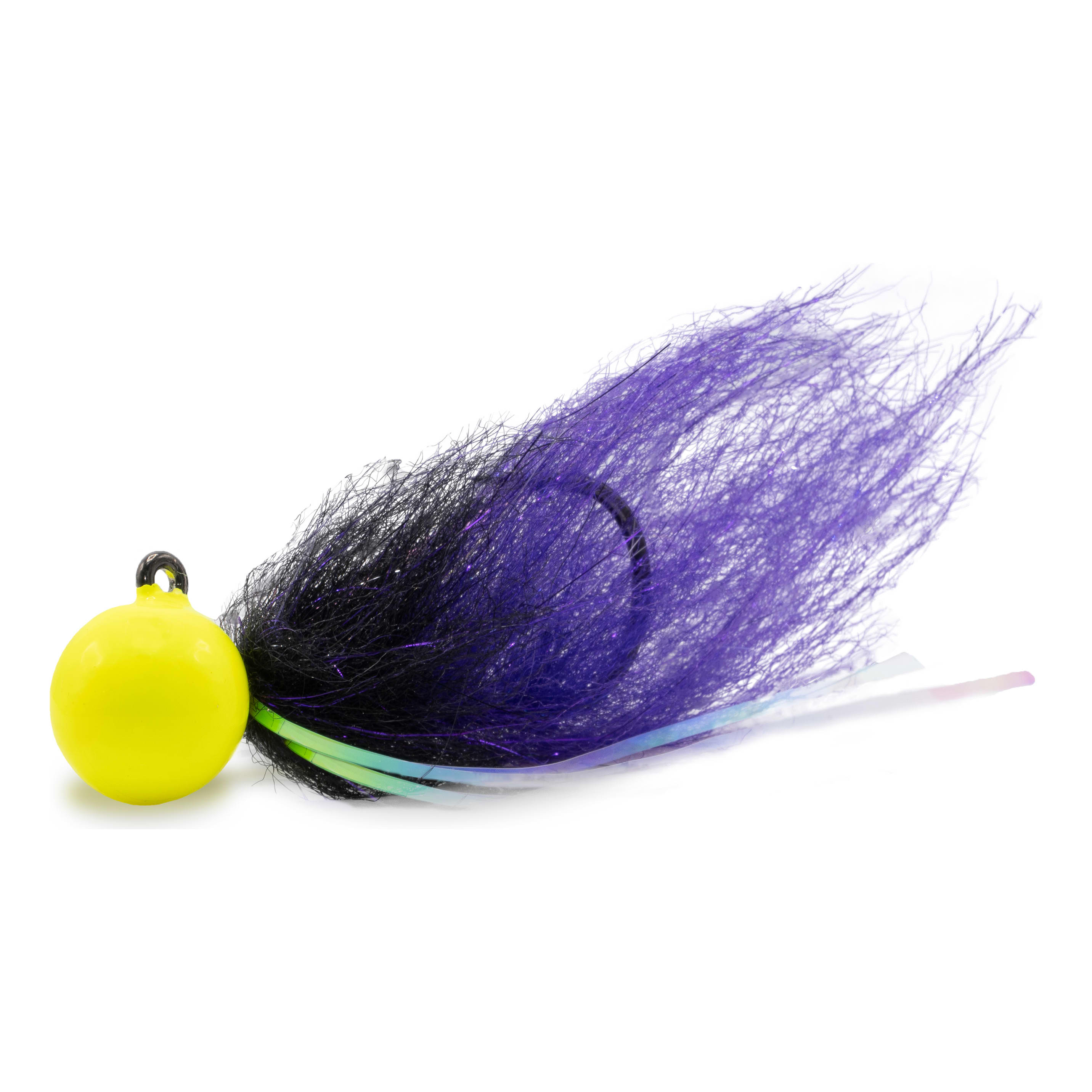 Mustad® Addicted Tailout Twitcher Jig - Chartreuse Black Purple,Mustad® Addicted Tailout Twitcher Jig - Chartreuse Black Purple