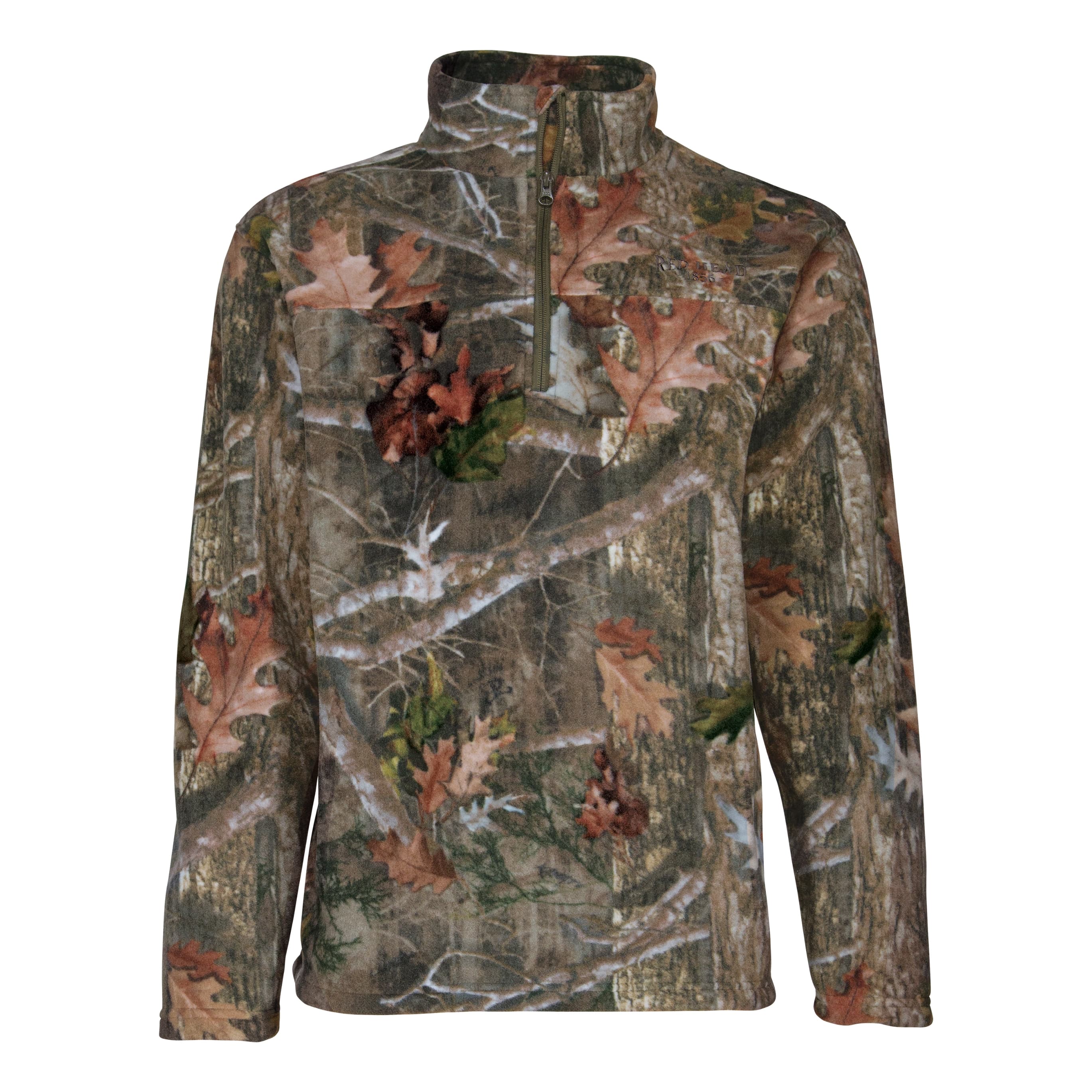 Quarter zip camo pullover outlet