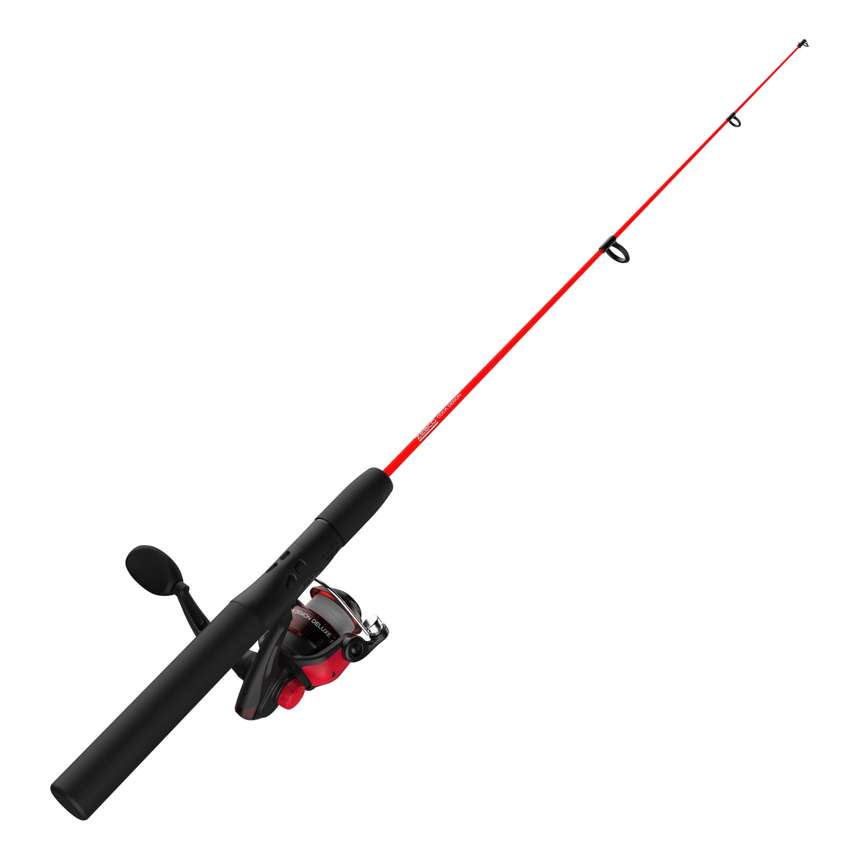 Zebco Dock Demon Fishing Rod And Reel, Freshwater Rods & Reels, Sports &  Outdoors