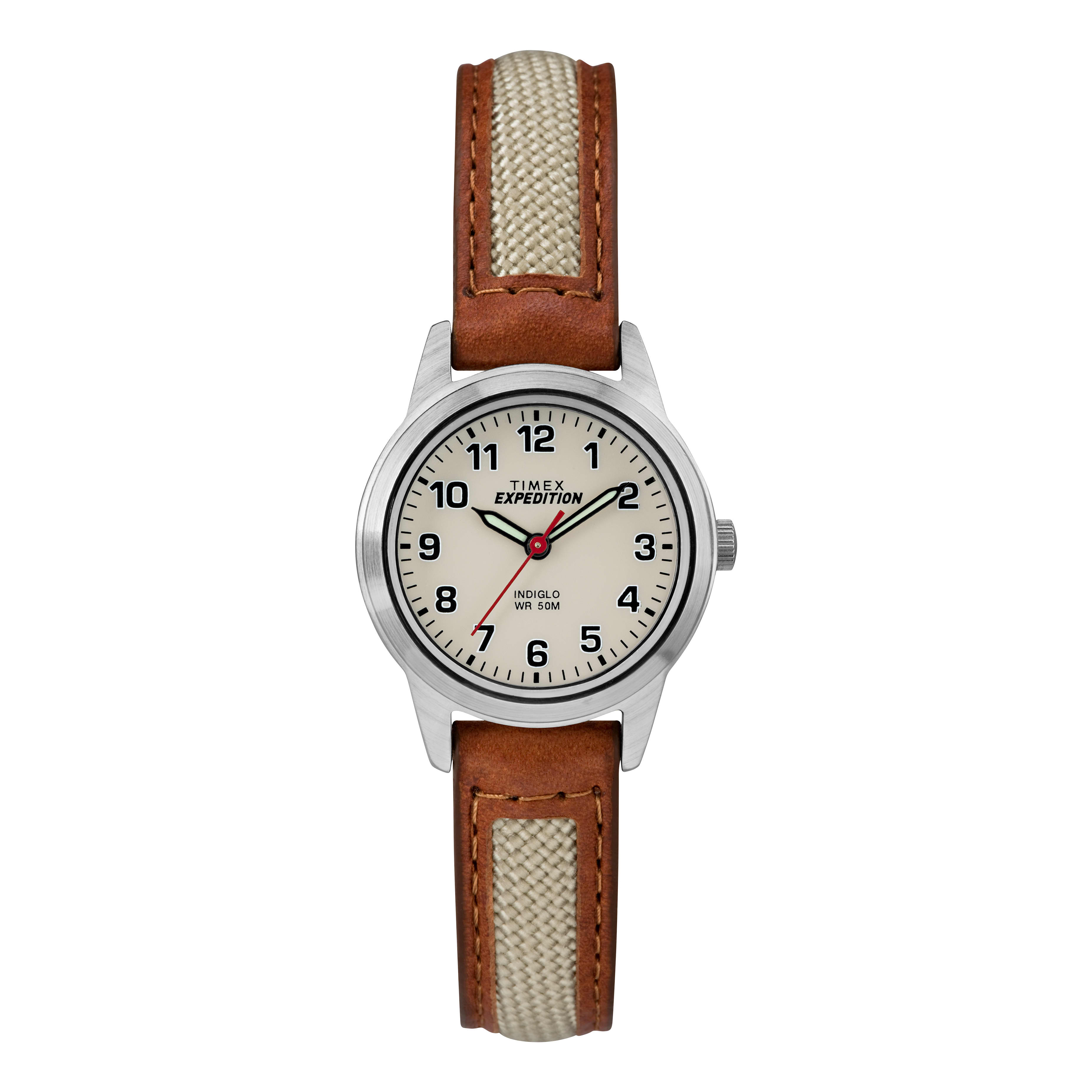TIMEX® Expedition® Field Mini 26mm Leather Strap Watch