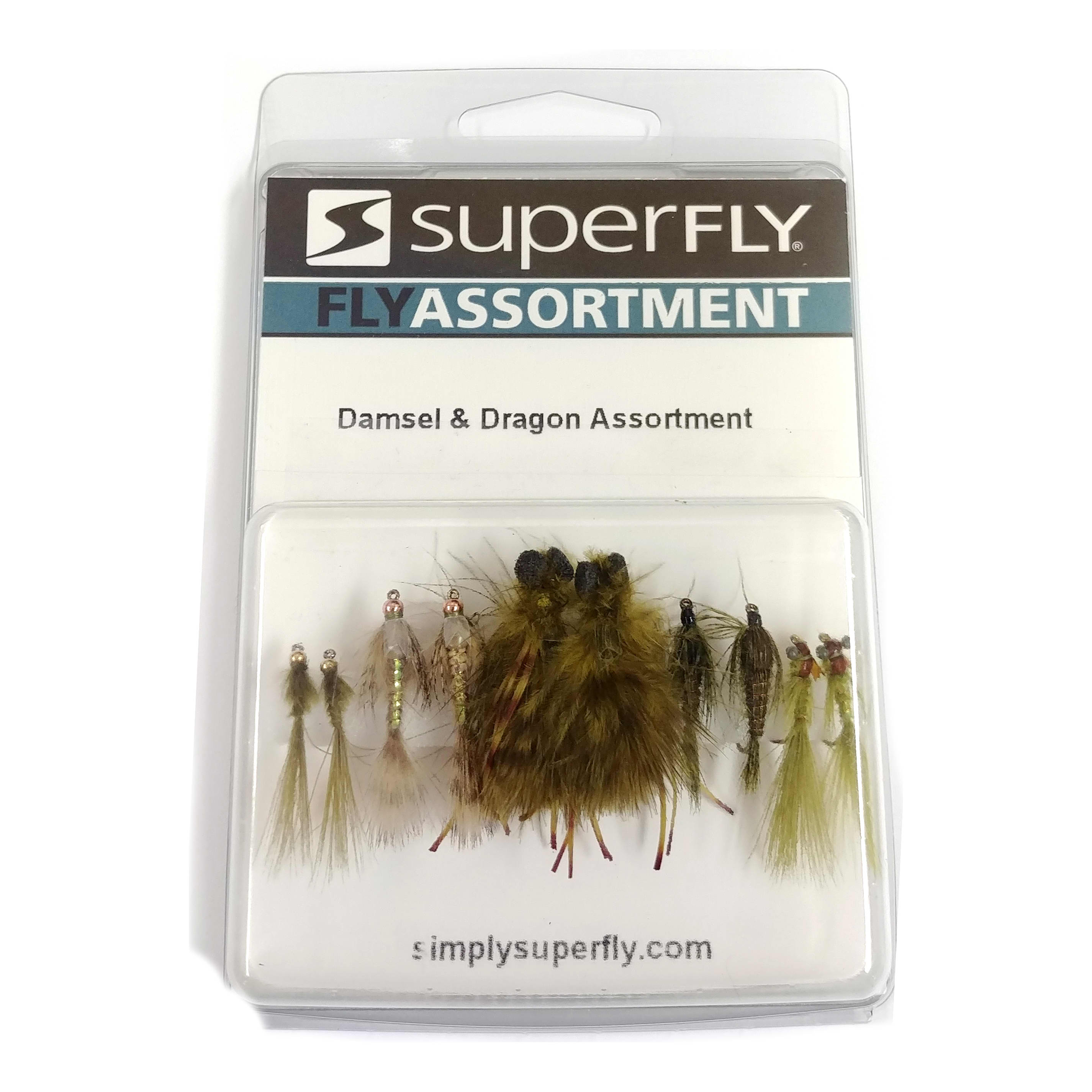 Superfly Damsel/Dragon Fly Fishing Assortment