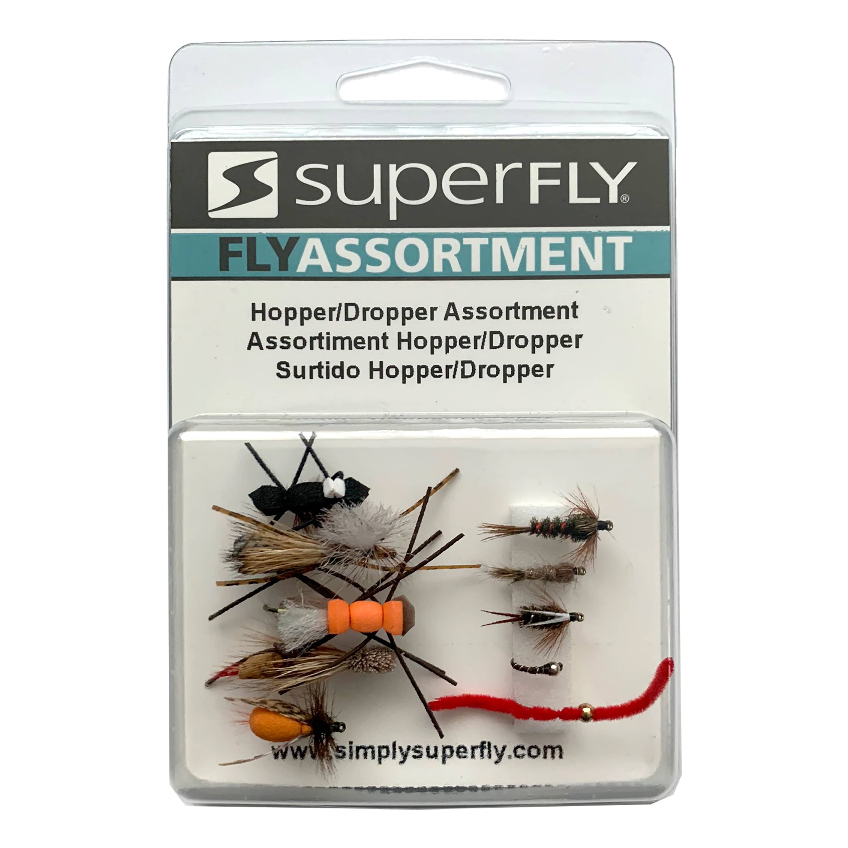 Superfly Hopper/Dropper Fly Fishing Assortment
