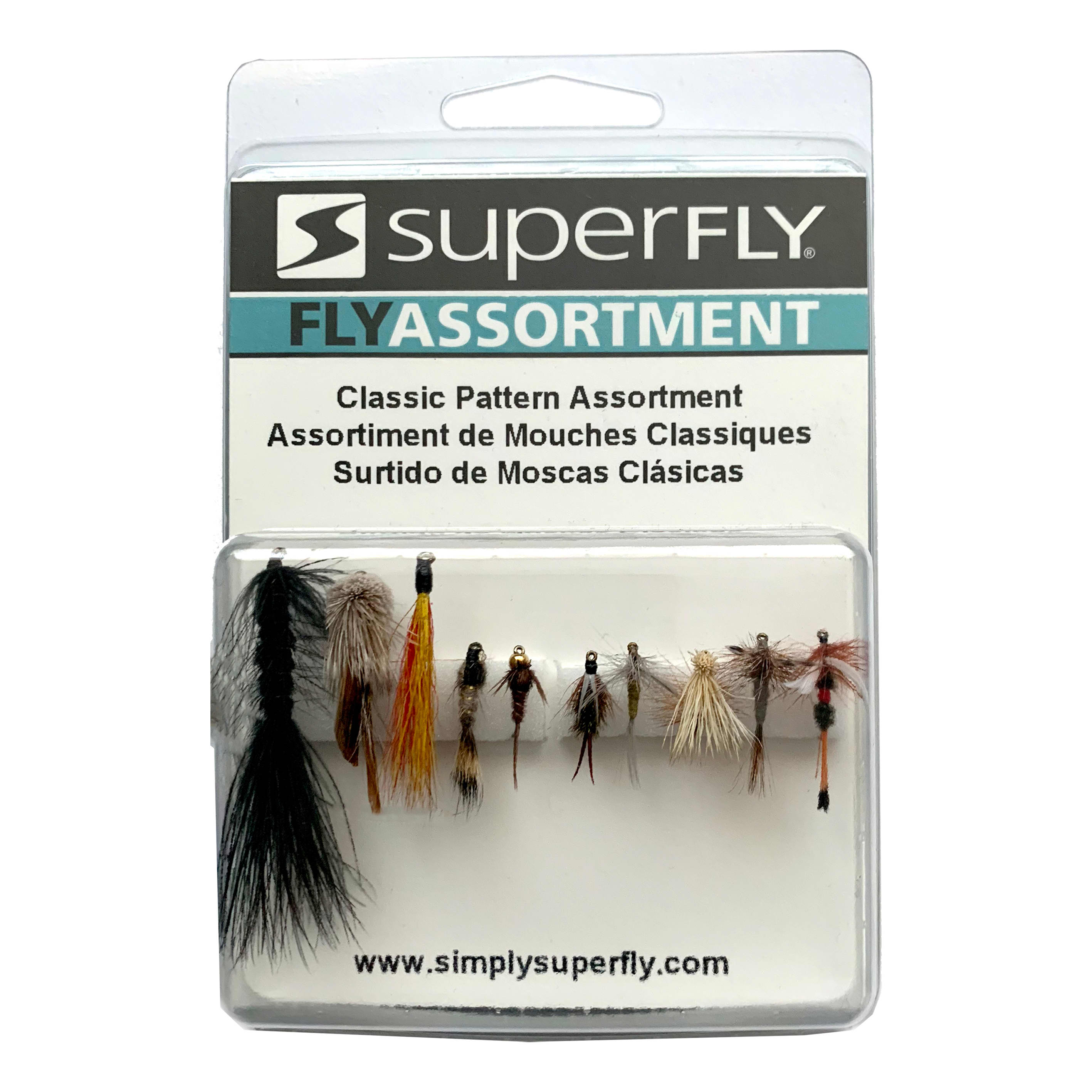 Superfly Classic Fly Fishing Assortment